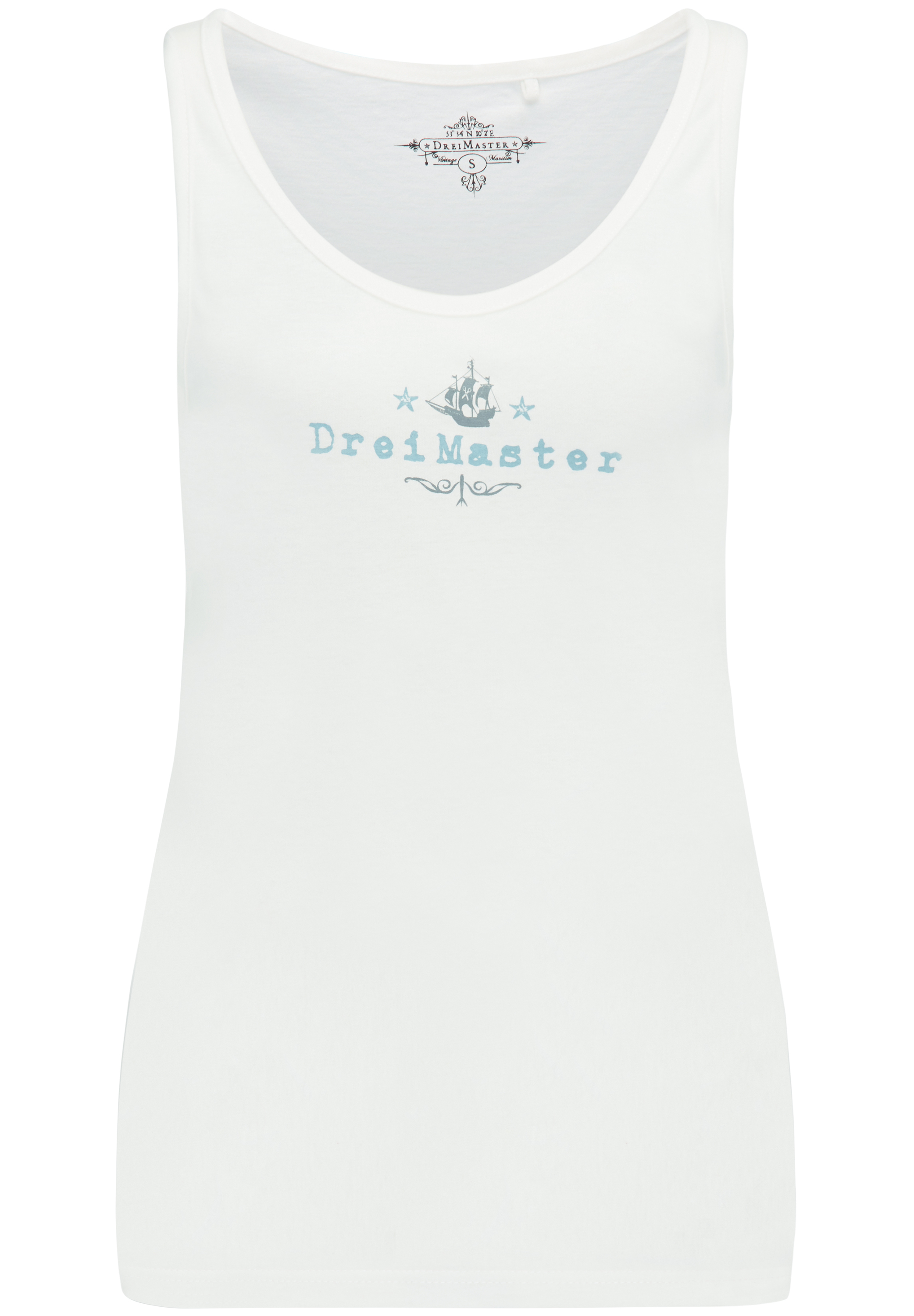 Dreimaster Spitze Damen Wollweiß S