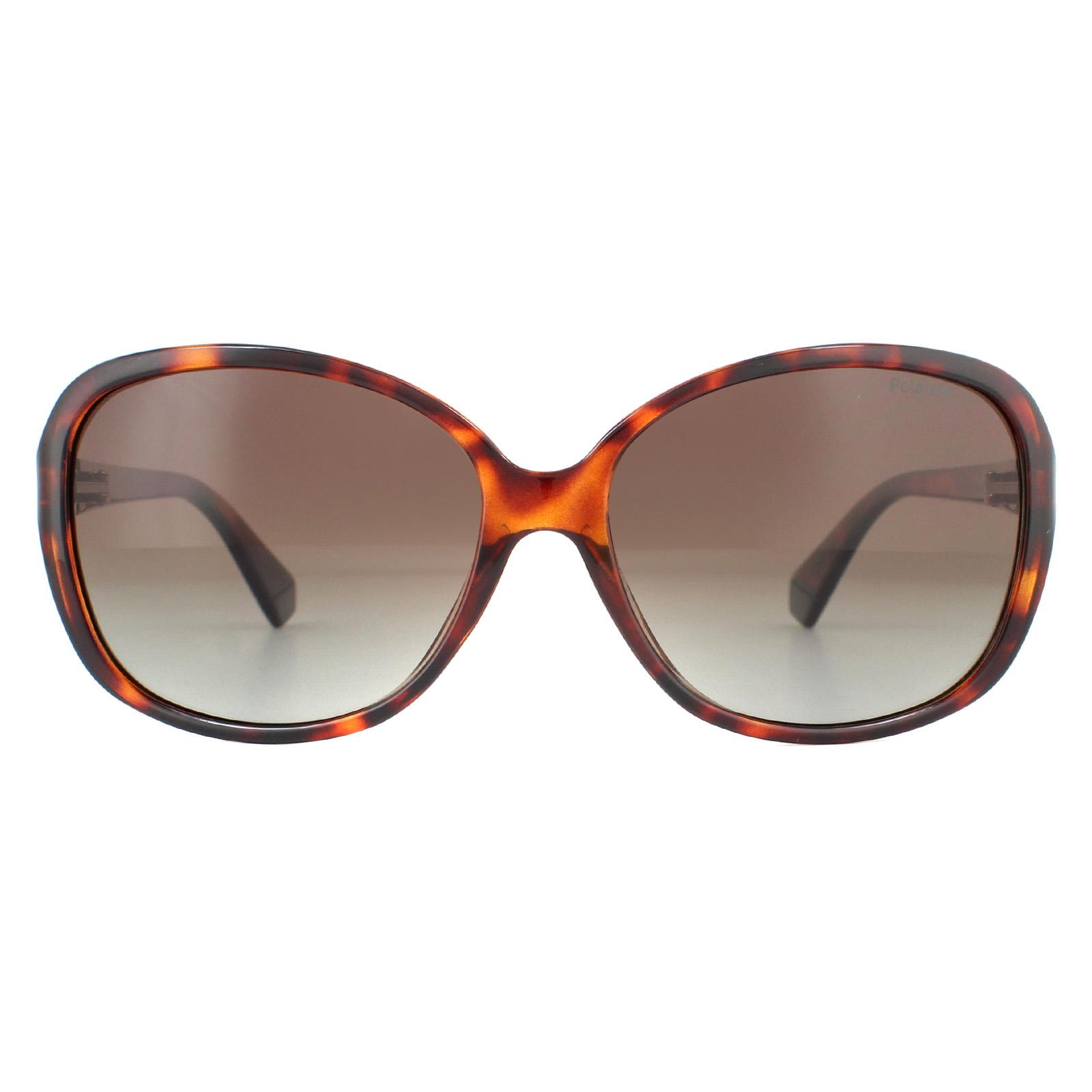Thumbnail - Polaroid Sonnenbrille PLD 4098/S 086 LA Dunkel Havanna Braun Gradient Polarisiert