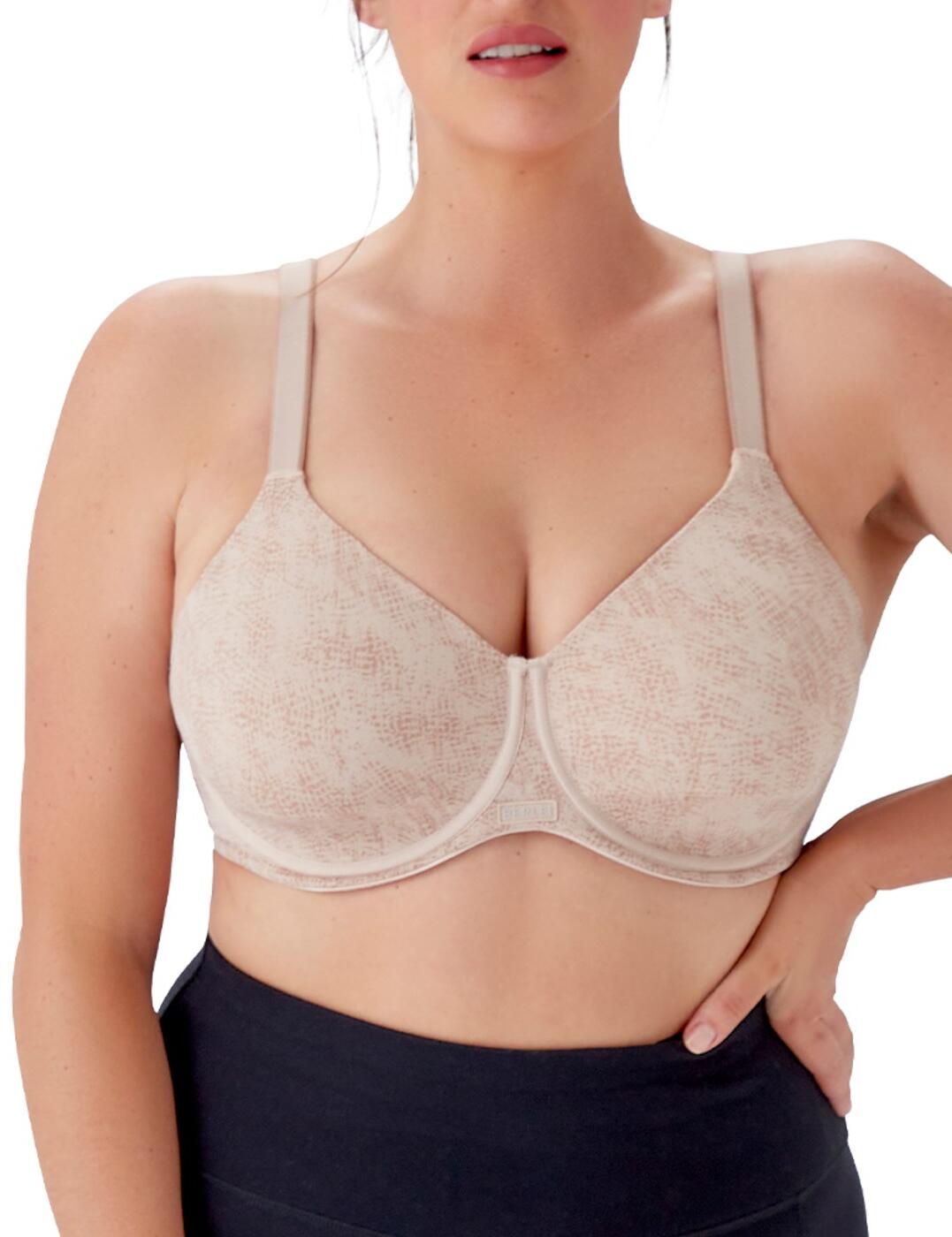 Berlei Womens YYR9 High Performance Underwired Sports Bra - Brown - Size 32G