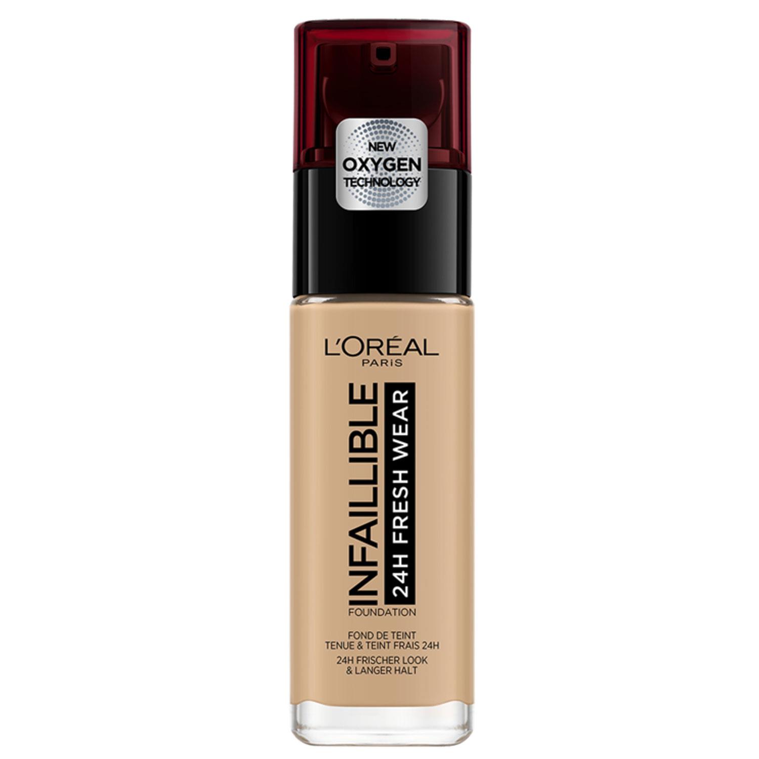 Thumbnail - L’Oréal Paris Infaillible 32H Fresh Wear langlebiges Flüssig Make-up Farbton 120 Vanilla 30 ml