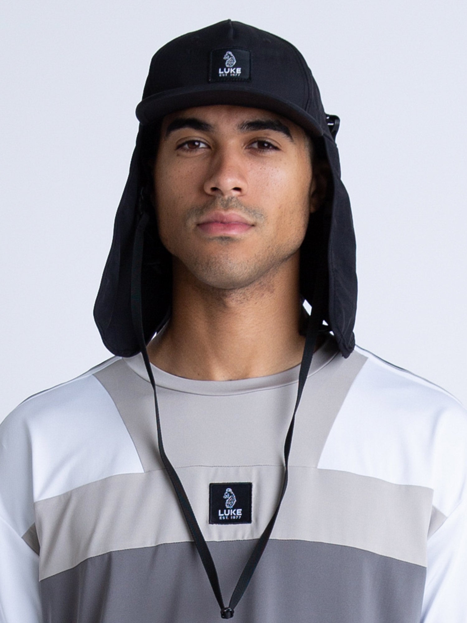 Luke 1977 Mens Ikon Roll Down Cap in Black - One Size