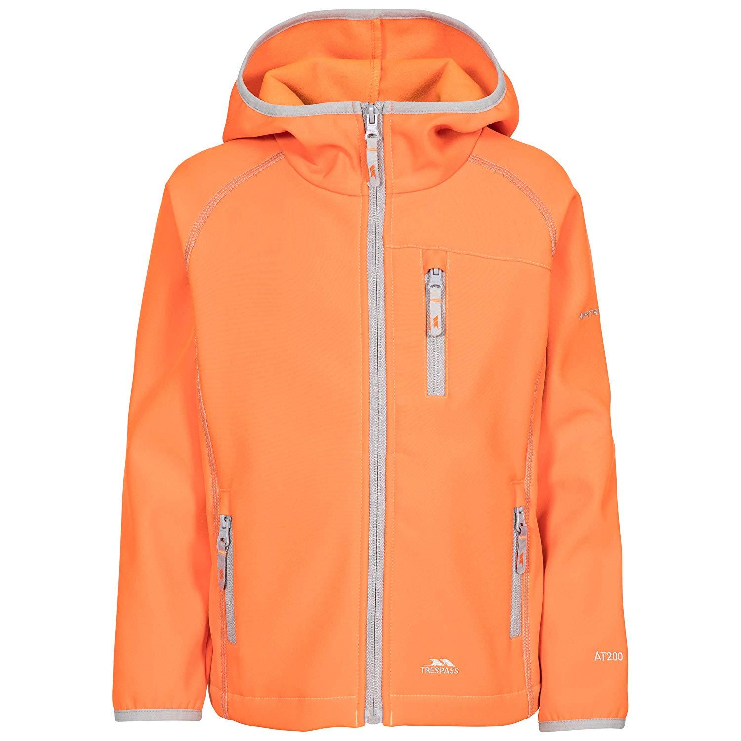 Trespass (2/3 Years, Sunset) Childrens/Kids Kian Softshell Jacket - Image 3