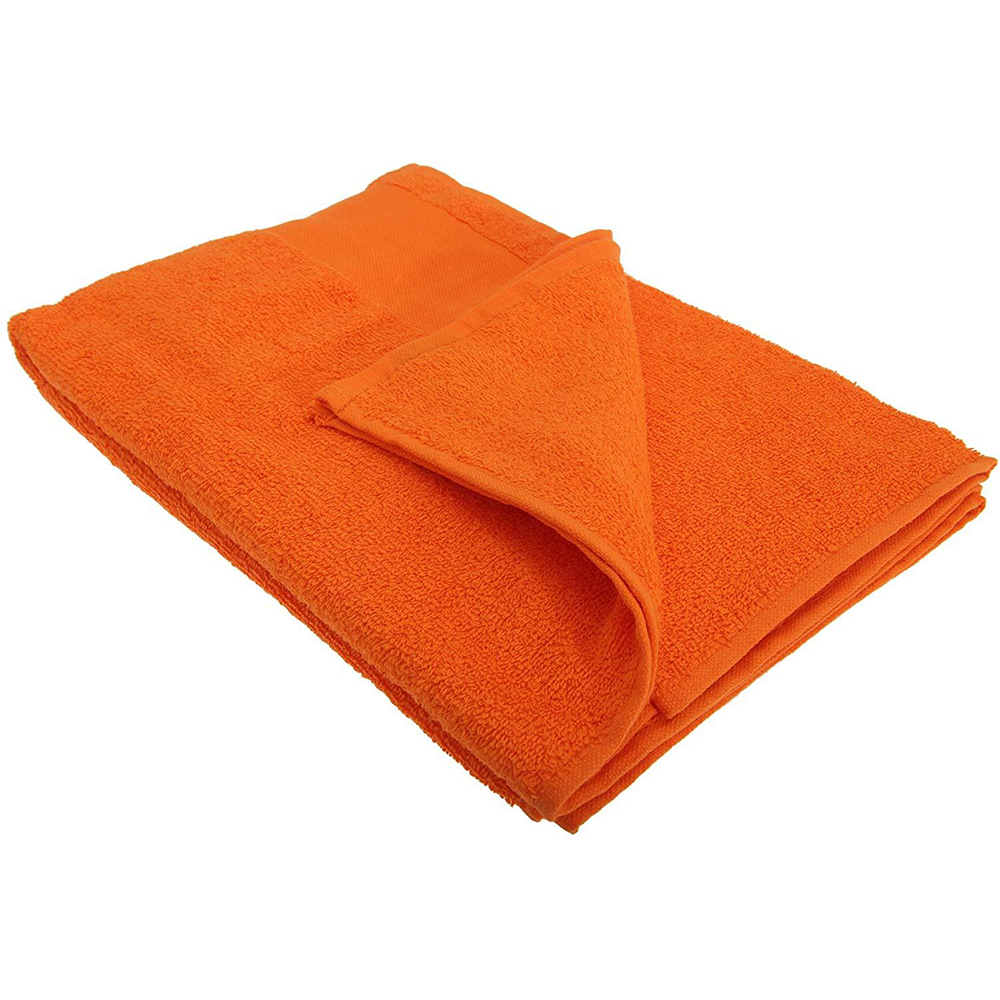 Thumbnail - SOLS Island 70 Badetuch / Handtuch, 70 x 140 cm (Orange)