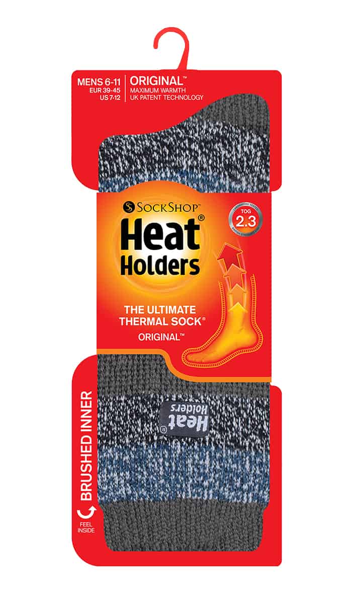 Heat Holders Termostrumpor med vridmönster för herrar – bild 2