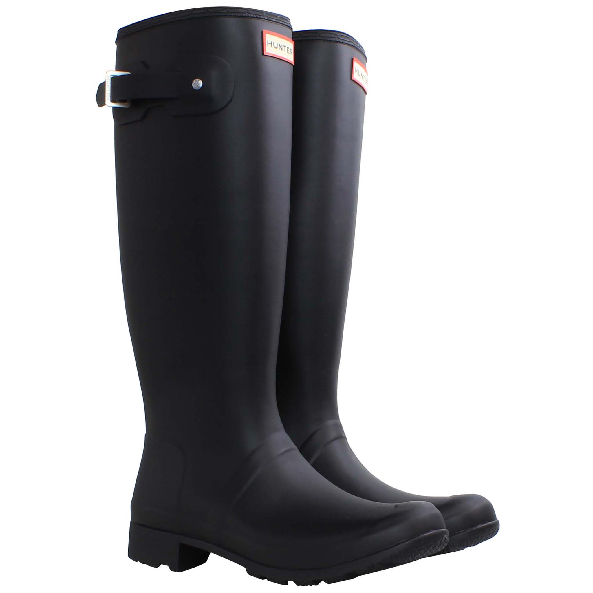 Hunter Original Tour Womens Black Wellington Boots – Size UK 4