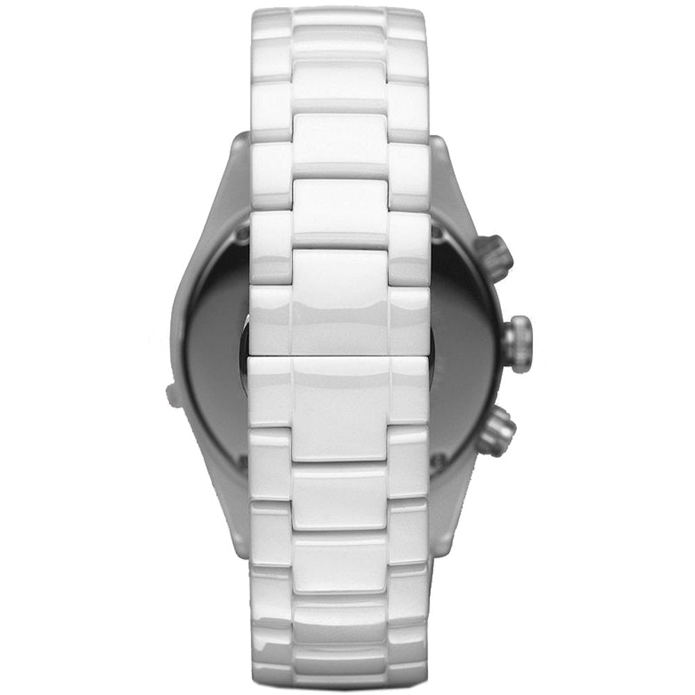 Emporio Armani AR1424 White Ceramica herrklocka – bild 2