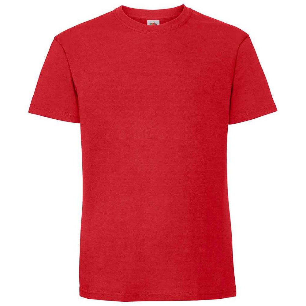 Thumbnail - Fruit Of The Loom Herren Premium T-Shirt (Rot)