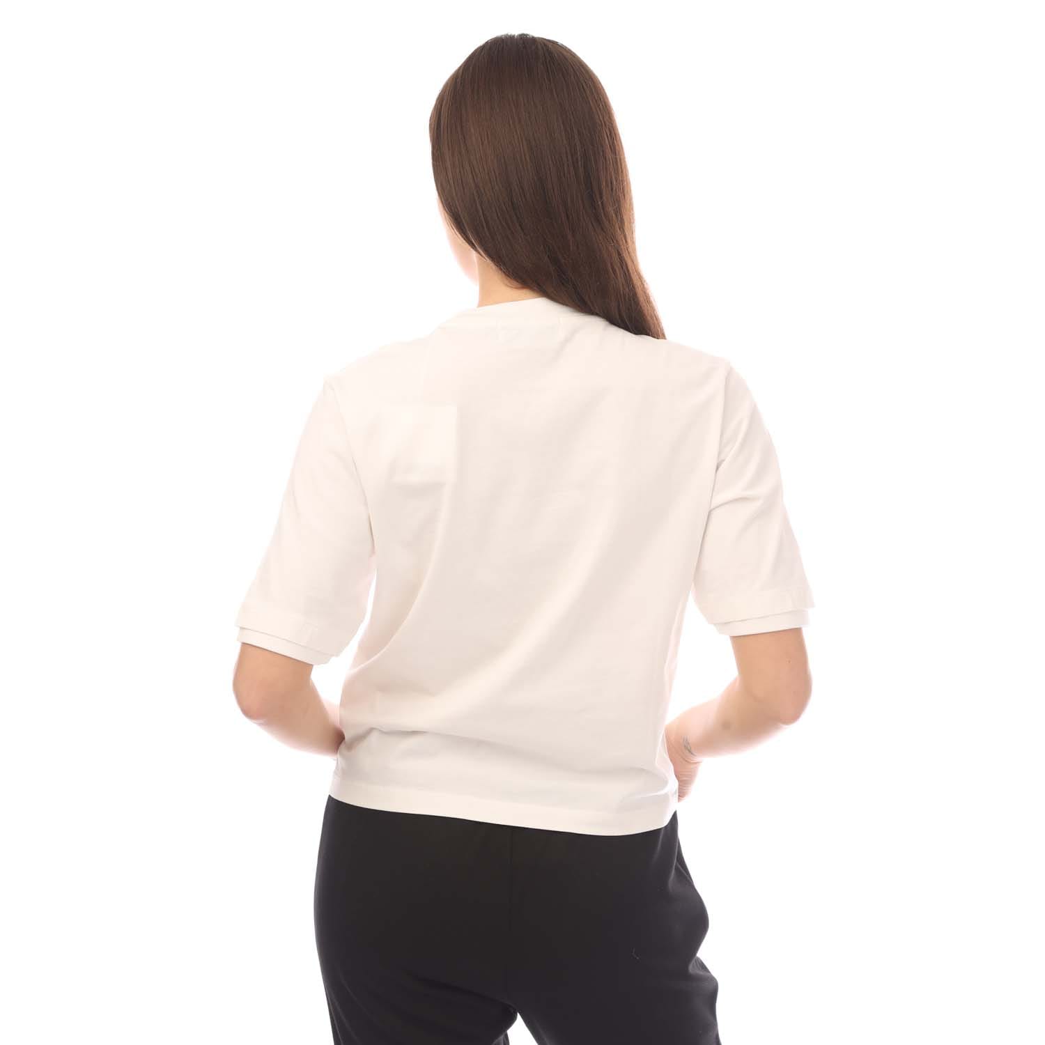 Ambush Enfärgad STOPPERS t-shirt med rund hals och avtagbar kedja dam – bild 4