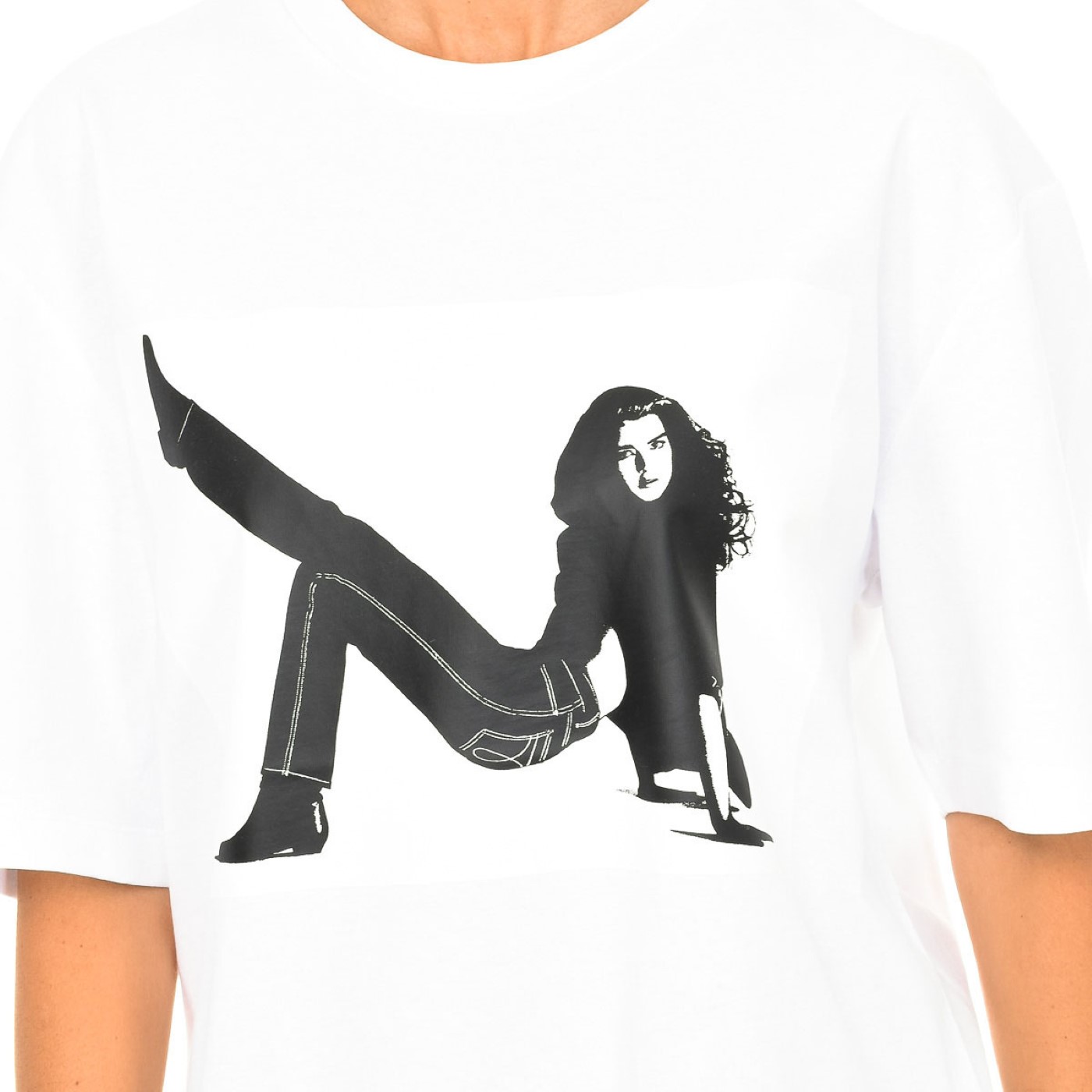 Calvin Klein Kortärmad T-shirt dam – bild 2