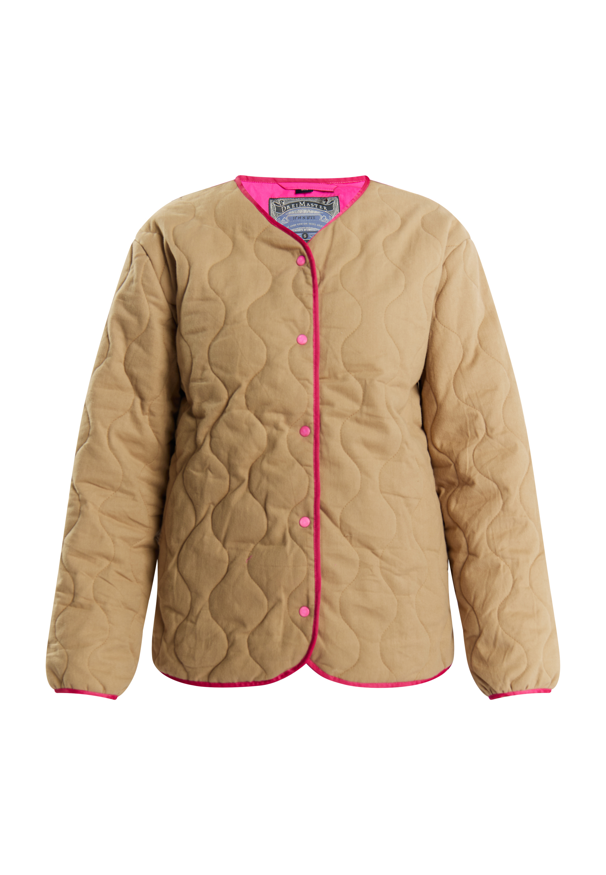 Thumbnail - Dreimaster Steppjacke Damen Taupe