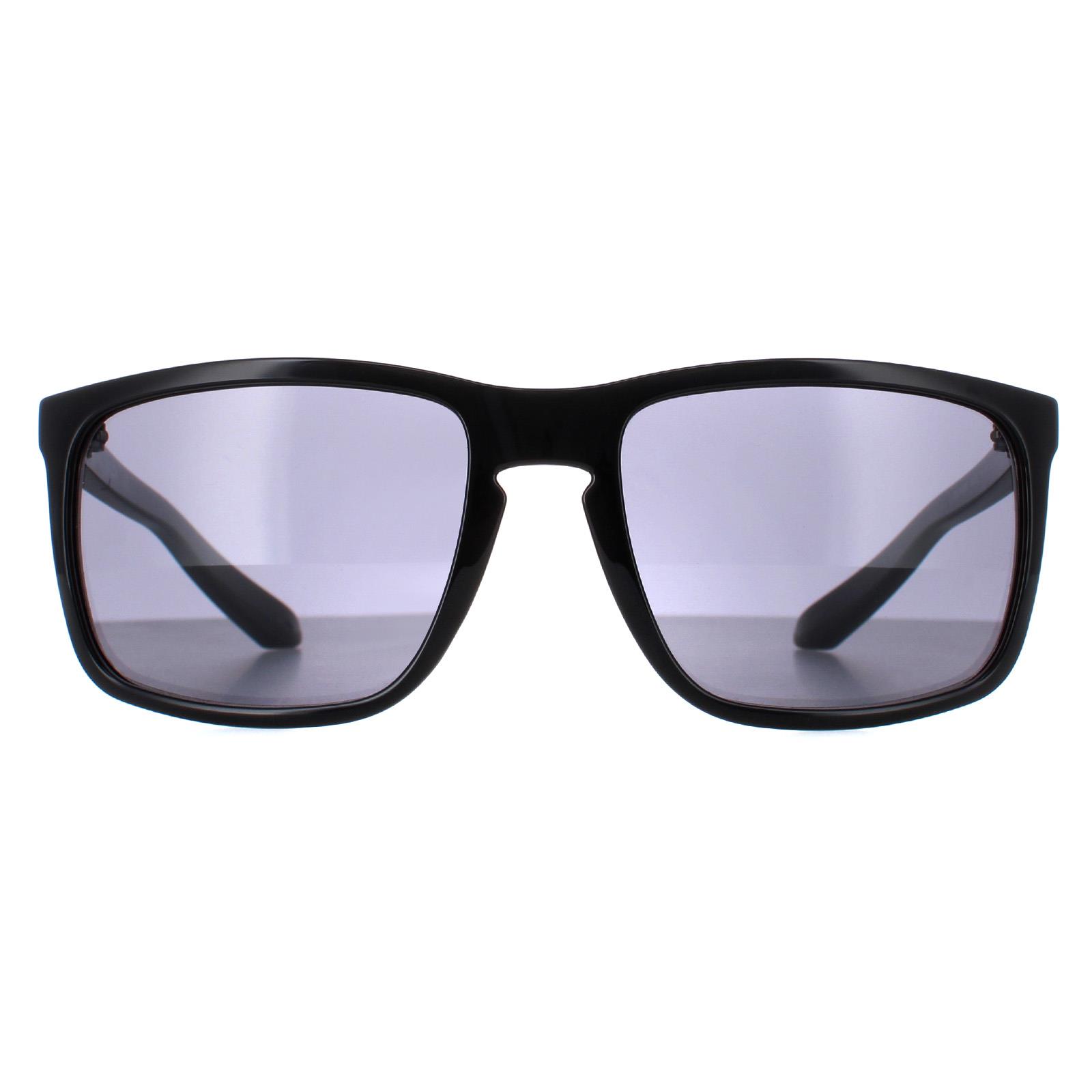 Dragon Square Mens Shiny Black Smoke Melee - One Size
