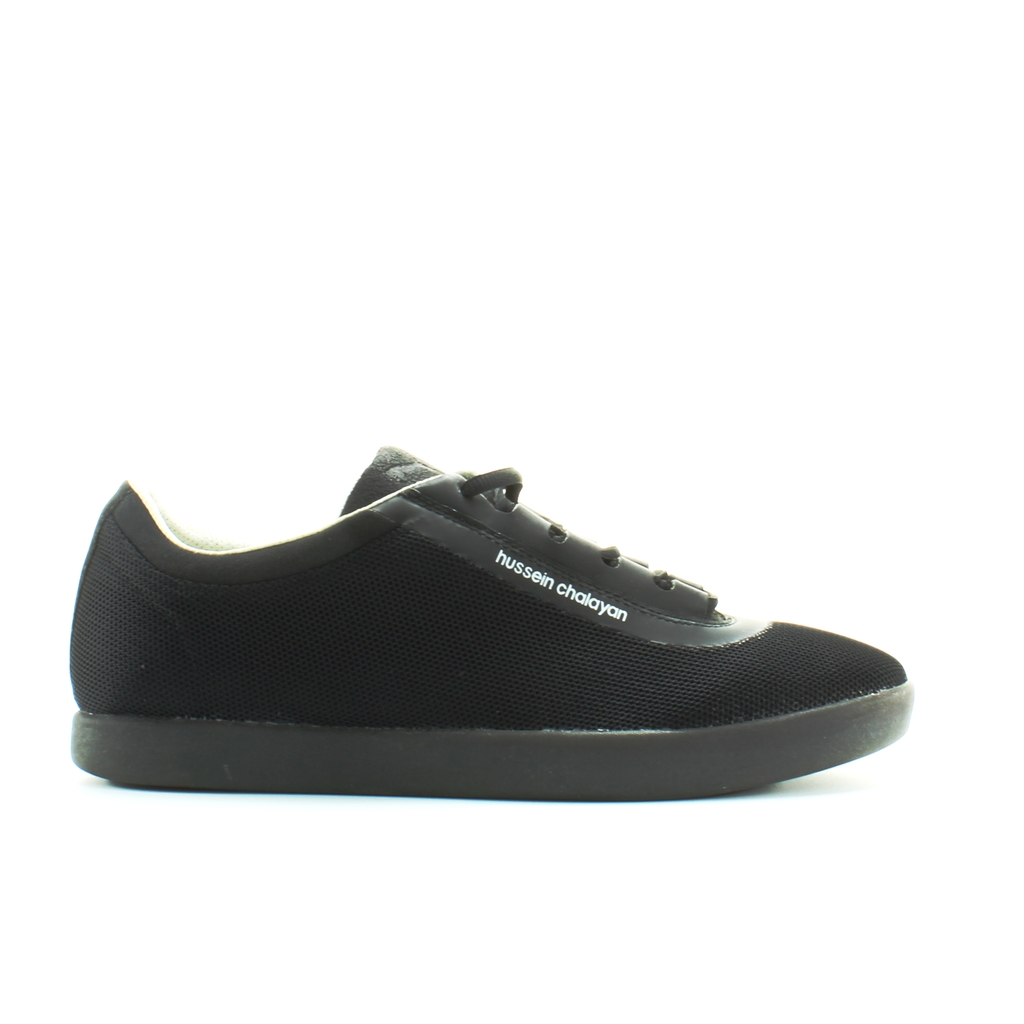 x Hussein Chalayan Conflate Svart Låg Lace Up Herr Träningsskor 354471 01
