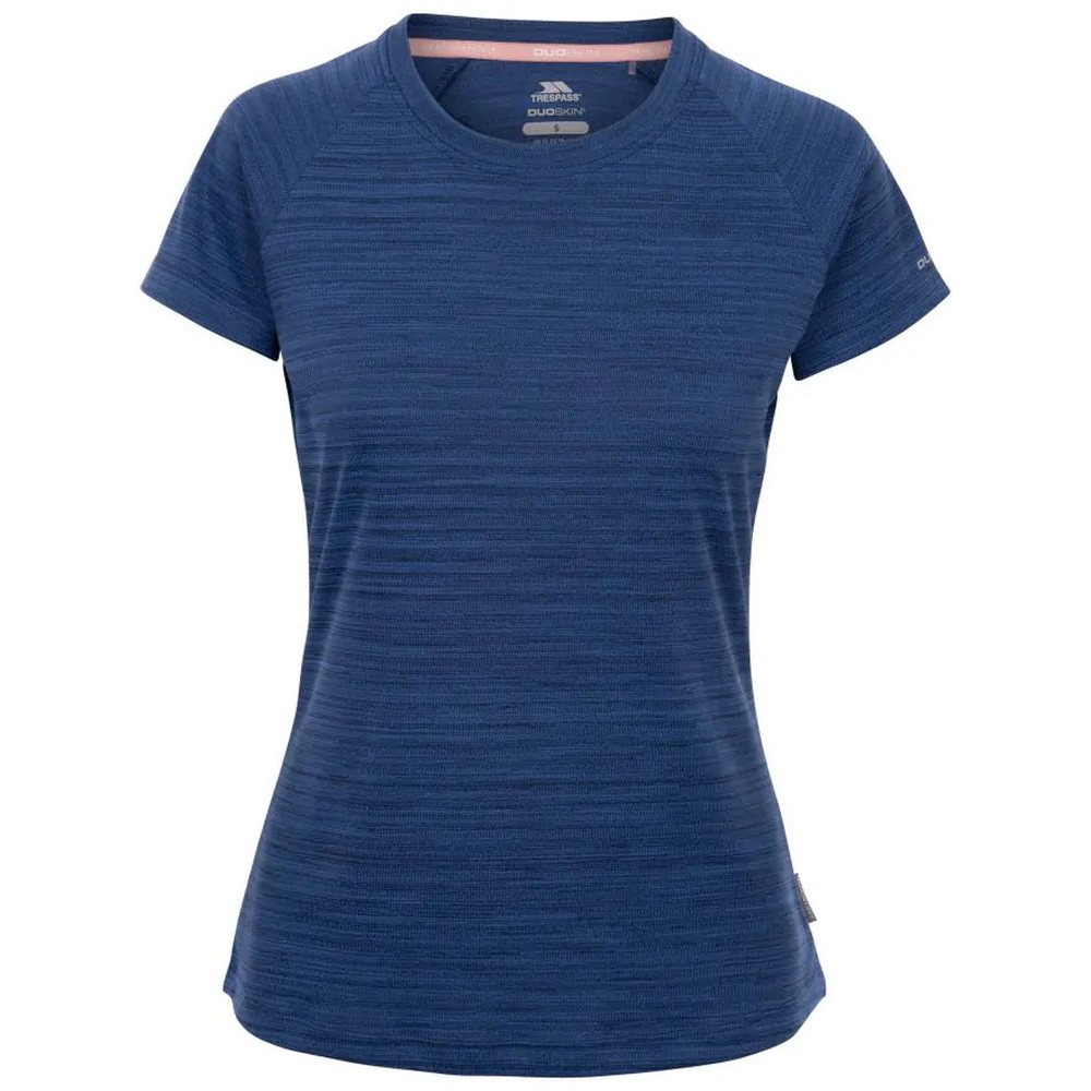 Trespass Dames/Dames Vickland TP75 Actief T-Shirt (Marine Marl)