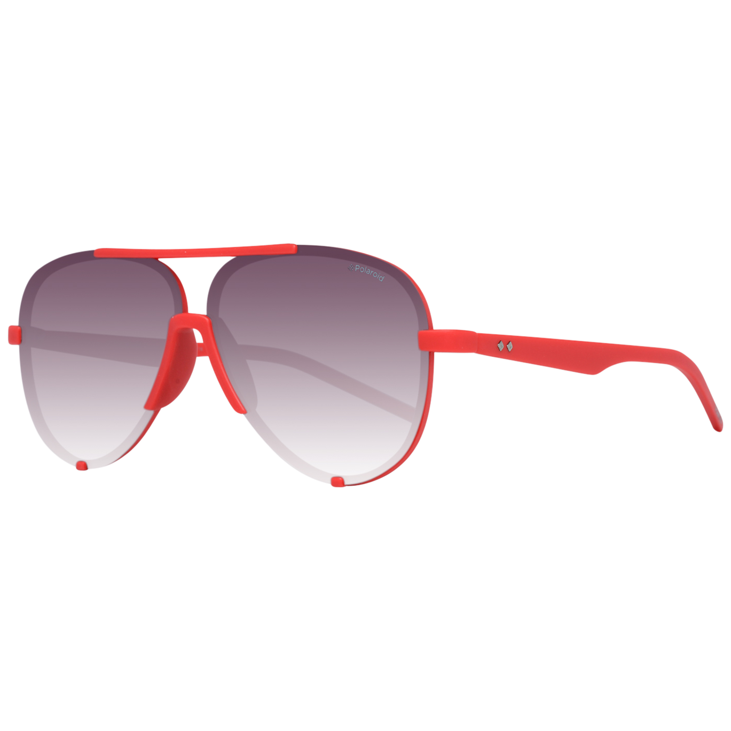 Thumbnail - Polaroid Unisex Rote Sonnenbrille