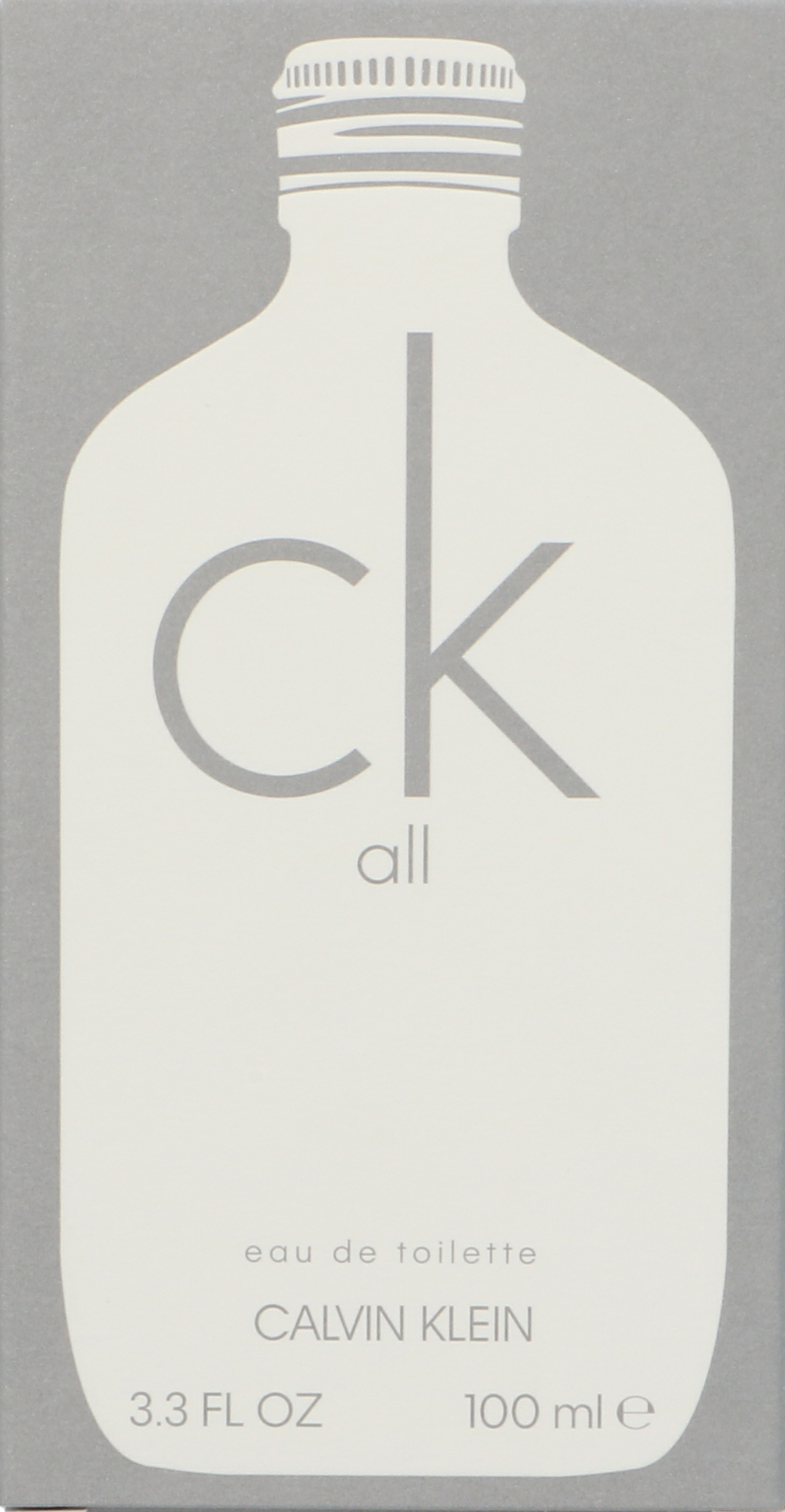 CK All Eau de Toilette 100ml Spray Unisex 2