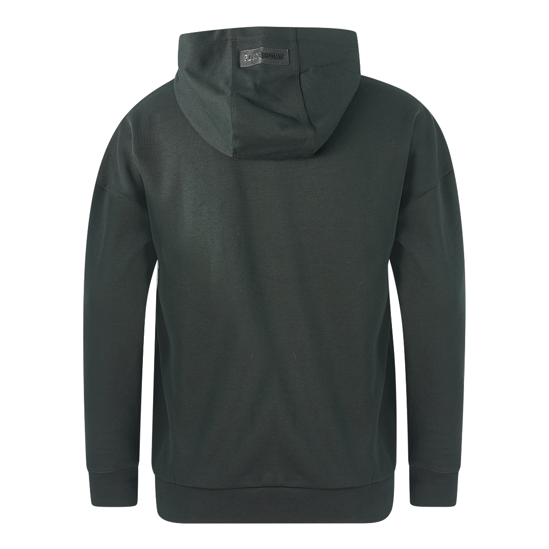 Stor Logotyp Svart Hoodie 2
