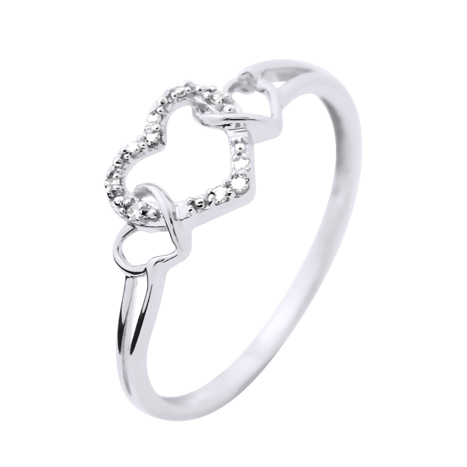 Thumbnail - DIADEMA - Ring - Prestige Jewelery - Herz - Weißgold