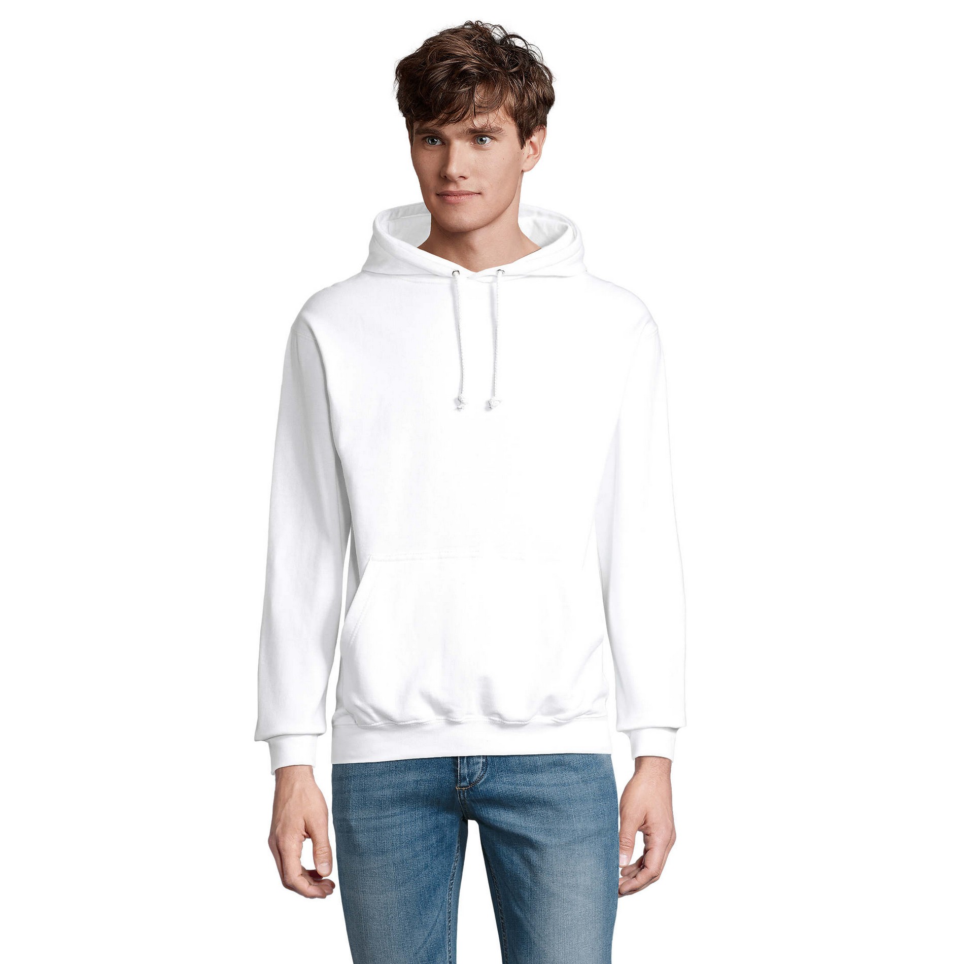 Unisex Condor Hoodie för vuxna (Vit)