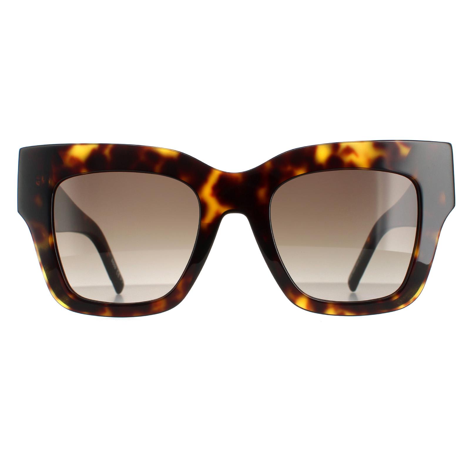 Thumbnail - Hugo Boss Square Damen Havanna Braun Farbverlauf BOSS 1386/S