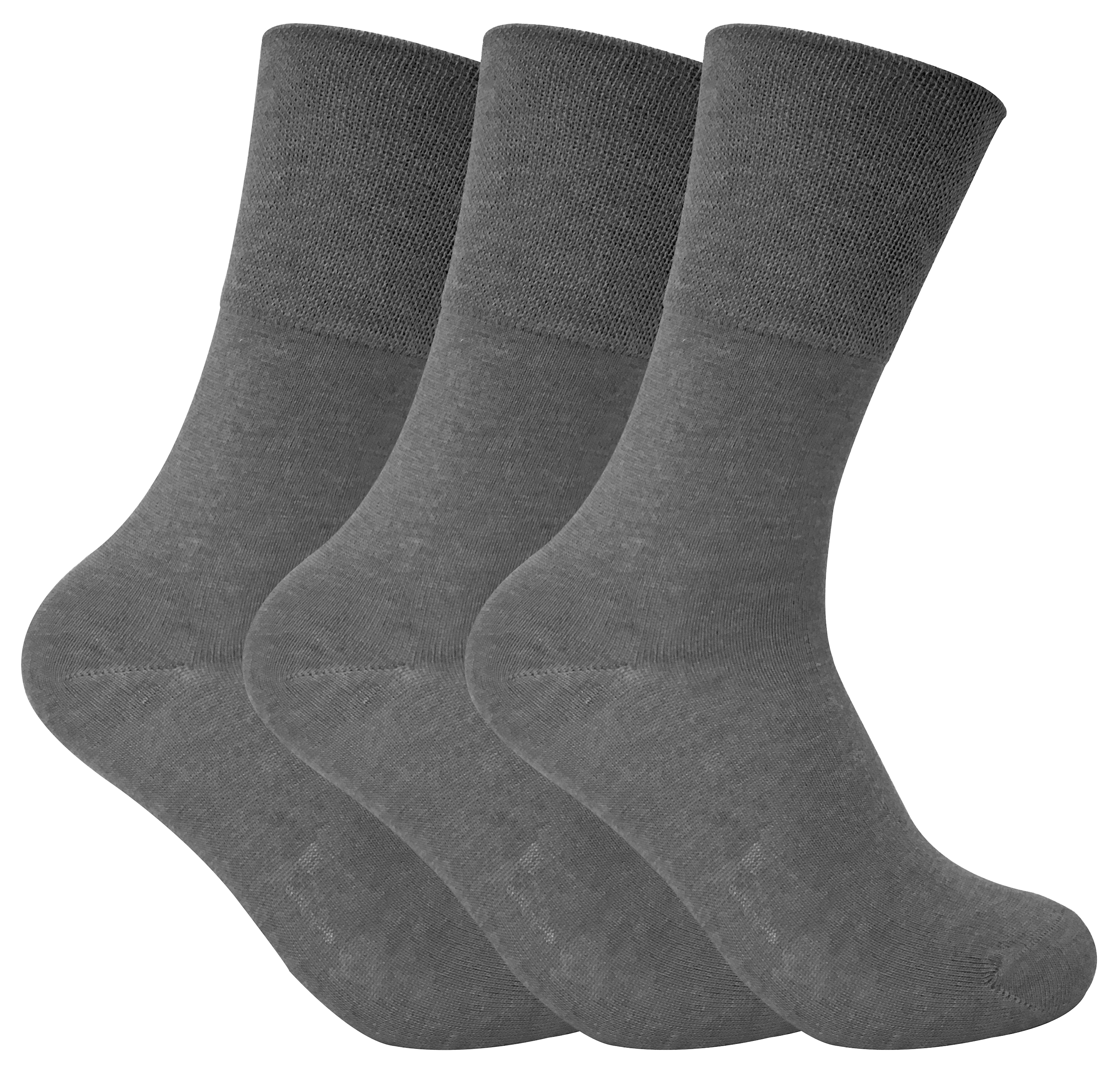 Thumbnail - 3 Pack Damen nicht elastische thermische diabetische Socken für schlechte Durchblutung