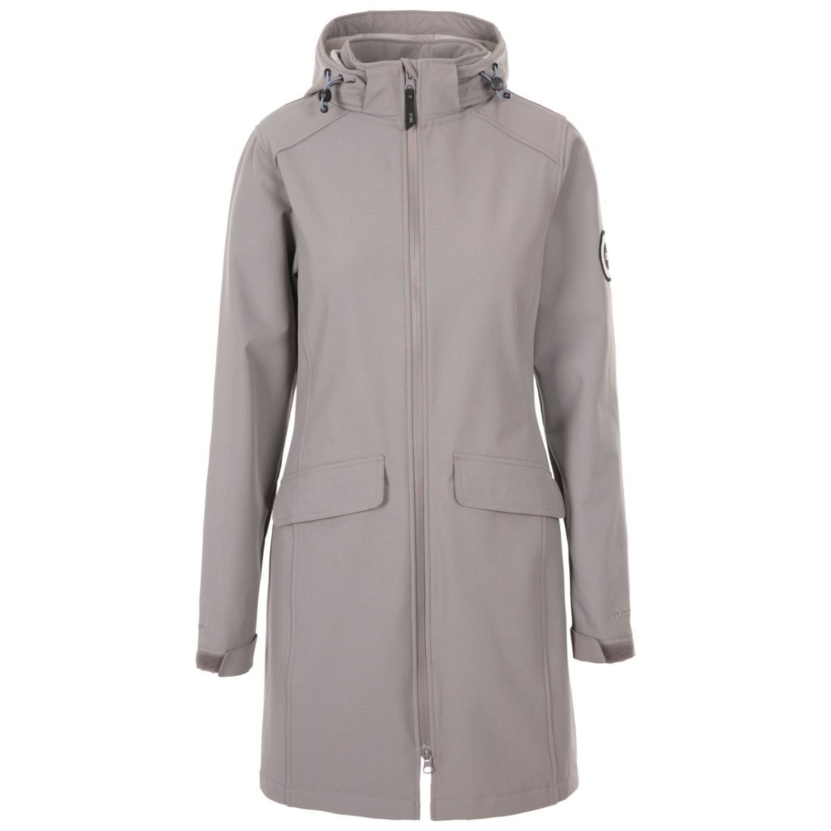 Trespass Womens/Ladies Maria Soft Shell Jacke (Pale Grey Marl)