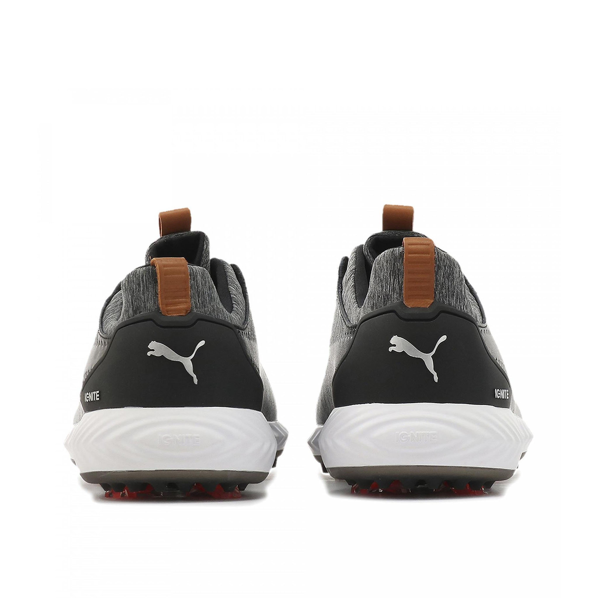 Puma Power Adapt 2.0 Golf Lace-Up Svart Slät Läder Träningsskor för herrar 190581 02 – bild 2