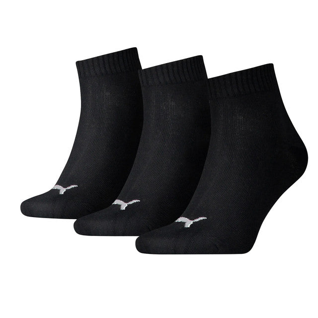 Thumbnail - Puma – 3er-Pack schwarze Herren-Schuhfuttersocken
