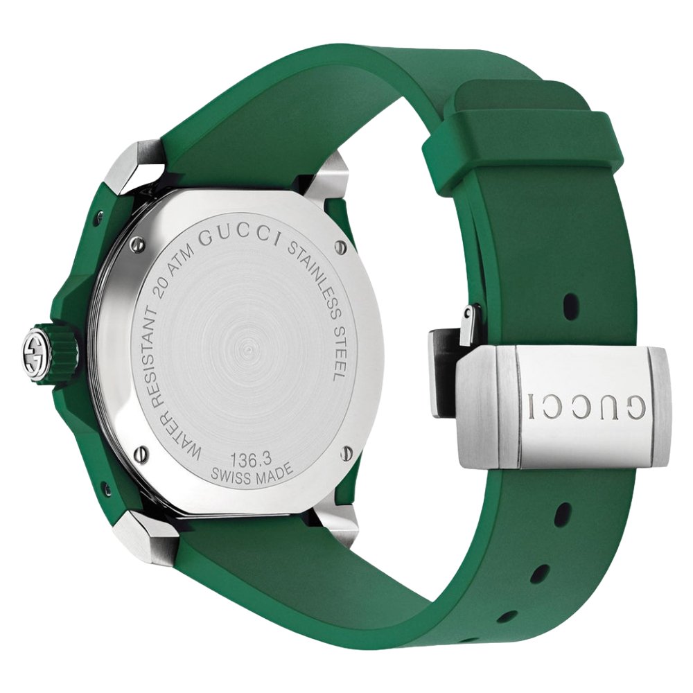 Gucci YA136310 Dive svart urtavla herrklocka – bild 2