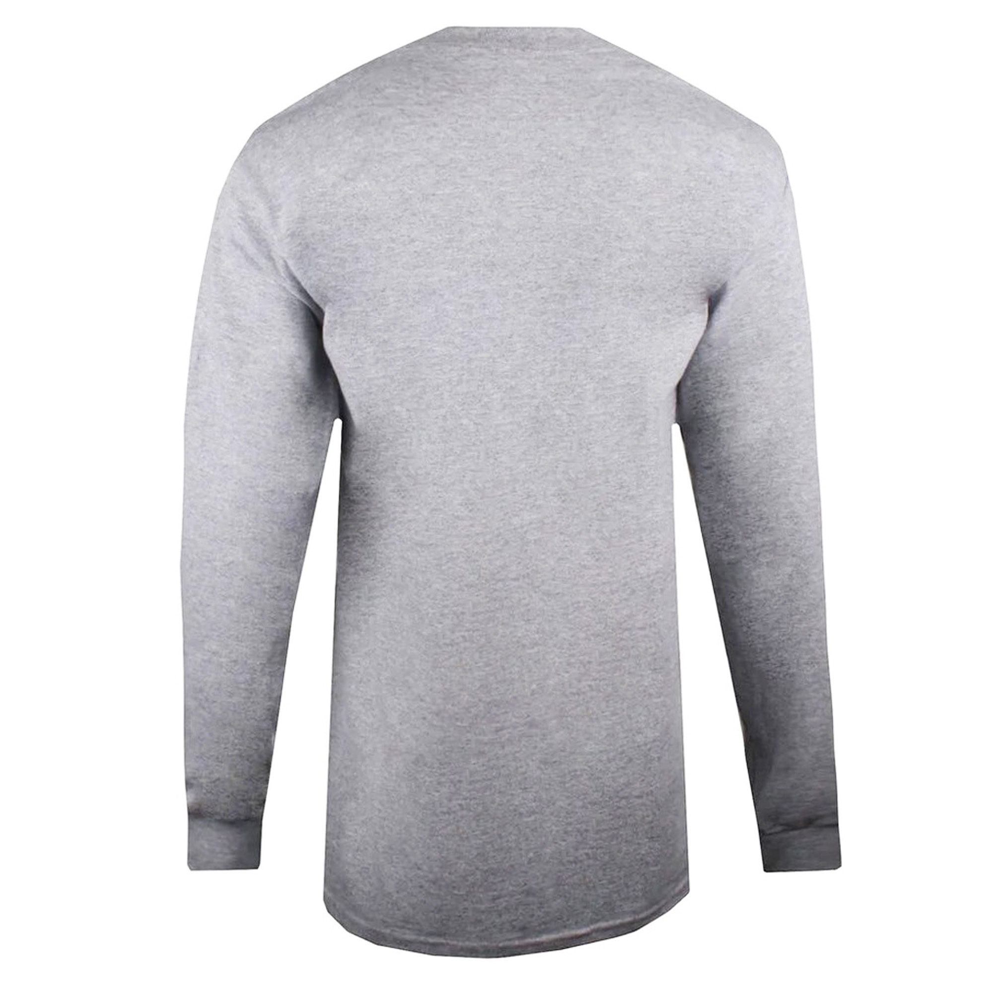Disney Womens/Ladies Logo Long-Sleeved T-Shirt (Sports Grey) dam – bild 2
