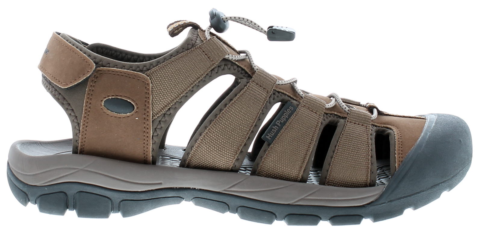 Hush Puppies Mens Pu Upper Active Sandal med stängd tå sandaler herr – bild 2