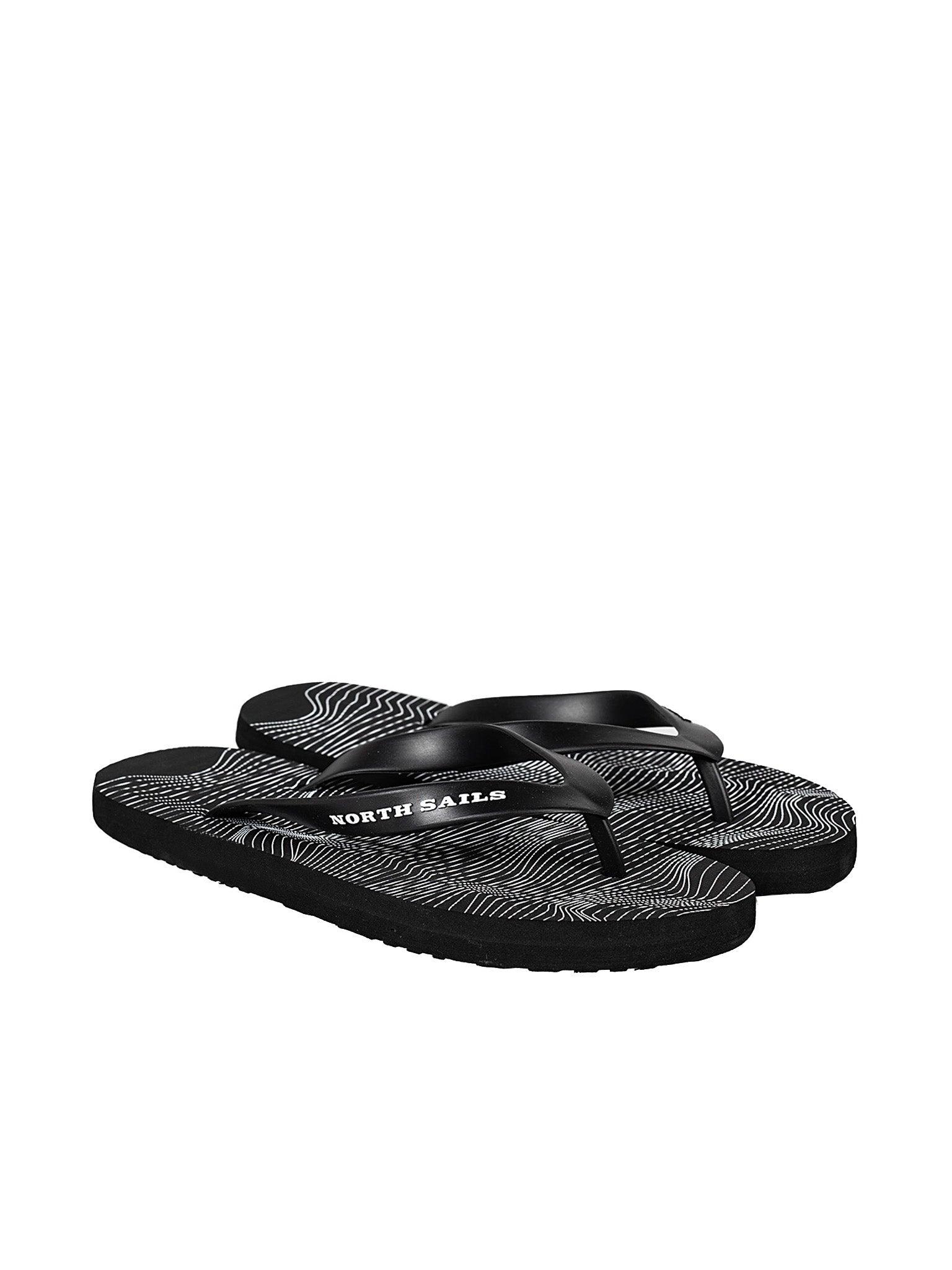 North Sails Flip flop Sandy Svart för herrar flip-flops – bild 2