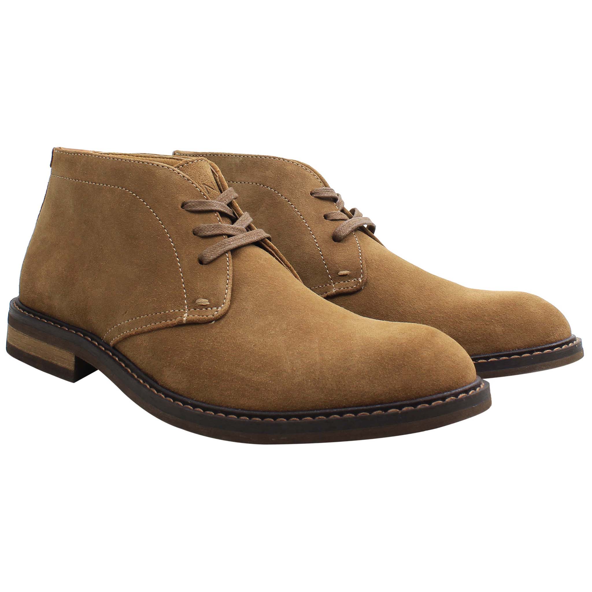 Thumbnail - Vionic Bowery Chase Herren-Chukka-Stiefel in Braun