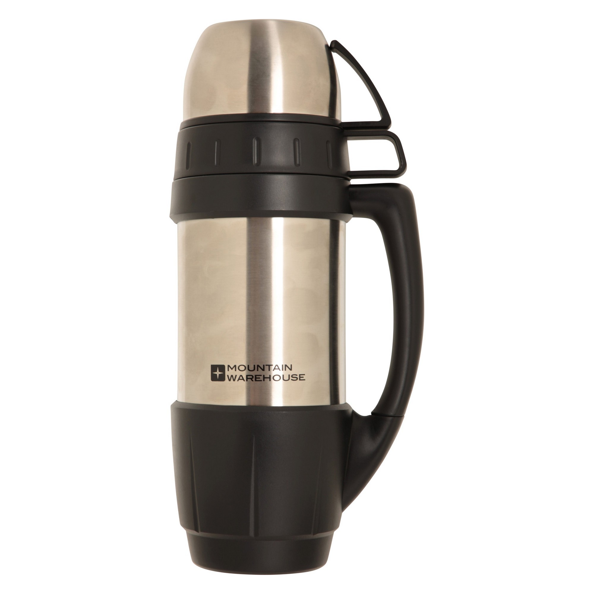 Thumbnail - Mountain Warehouse - Flasche und Tasse Set, Doppel-wandig (Silber)