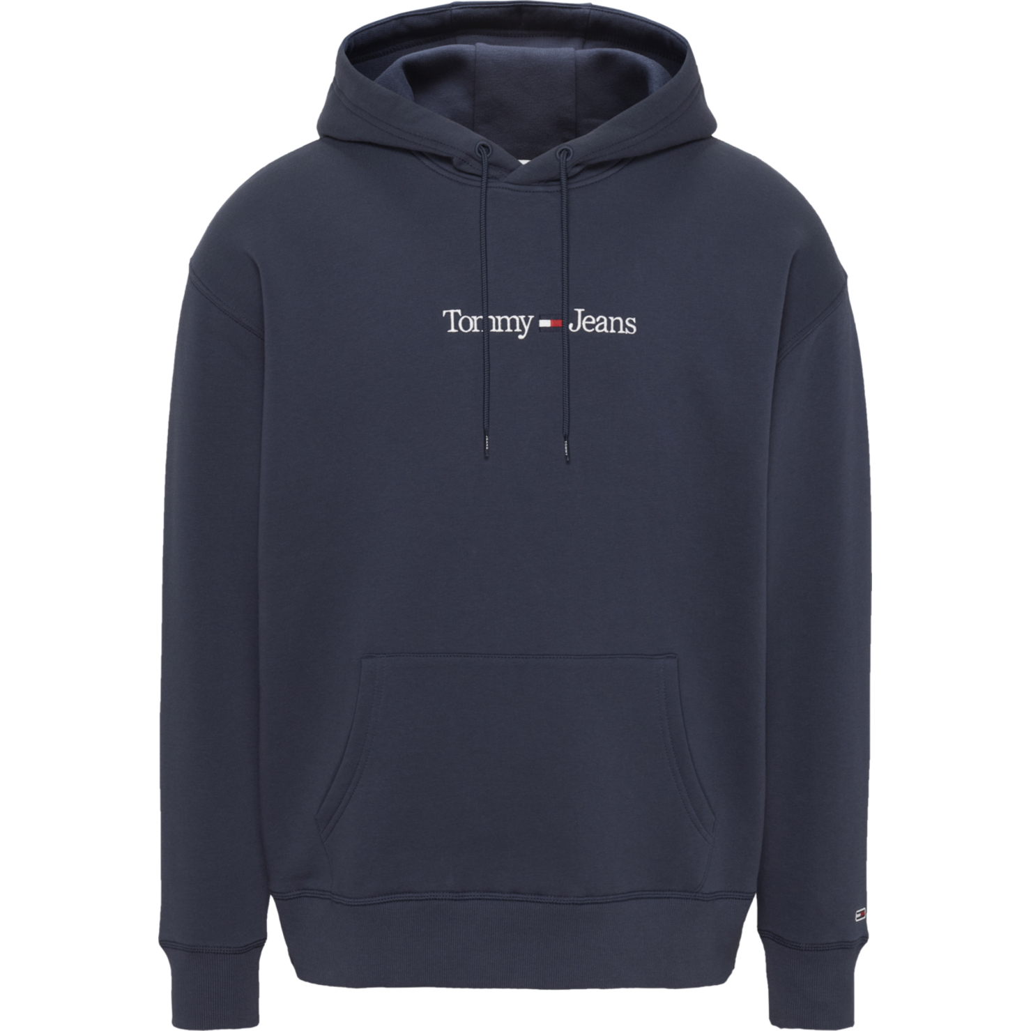 Thumbnail - Tommy Jeans Kapuzenpullover Reg Linear Hoodie Blau