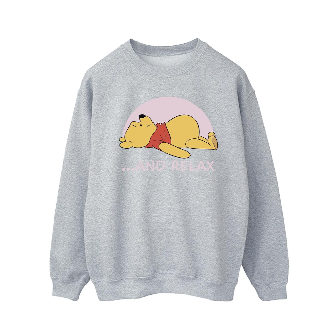 Thumbnail - Disney - "Relax" Sweatshirt für Herren (Grau)
