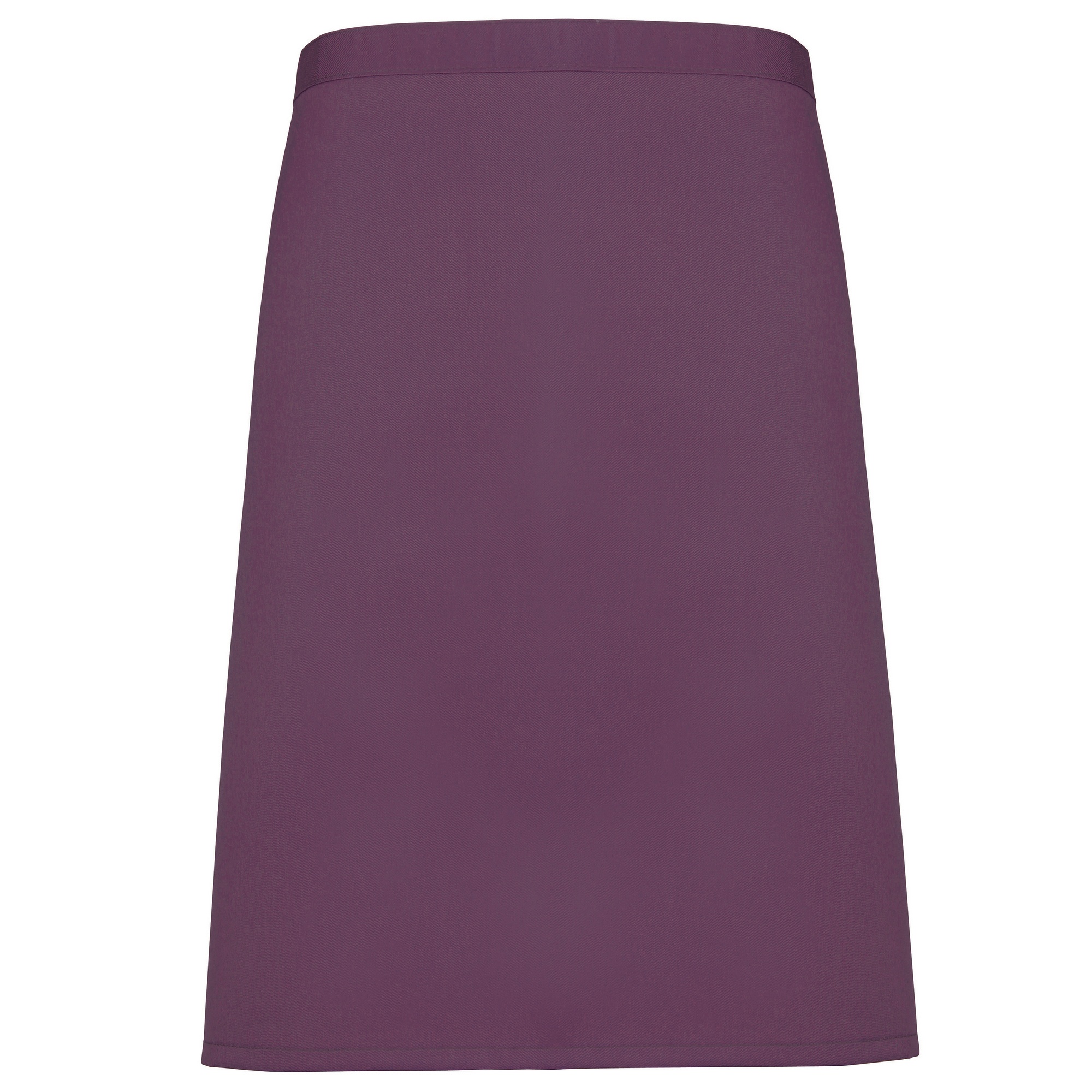 Thumbnail - Premier Ladies/Womens Mid-Length Apron (2er-Pack) (Aubergine)