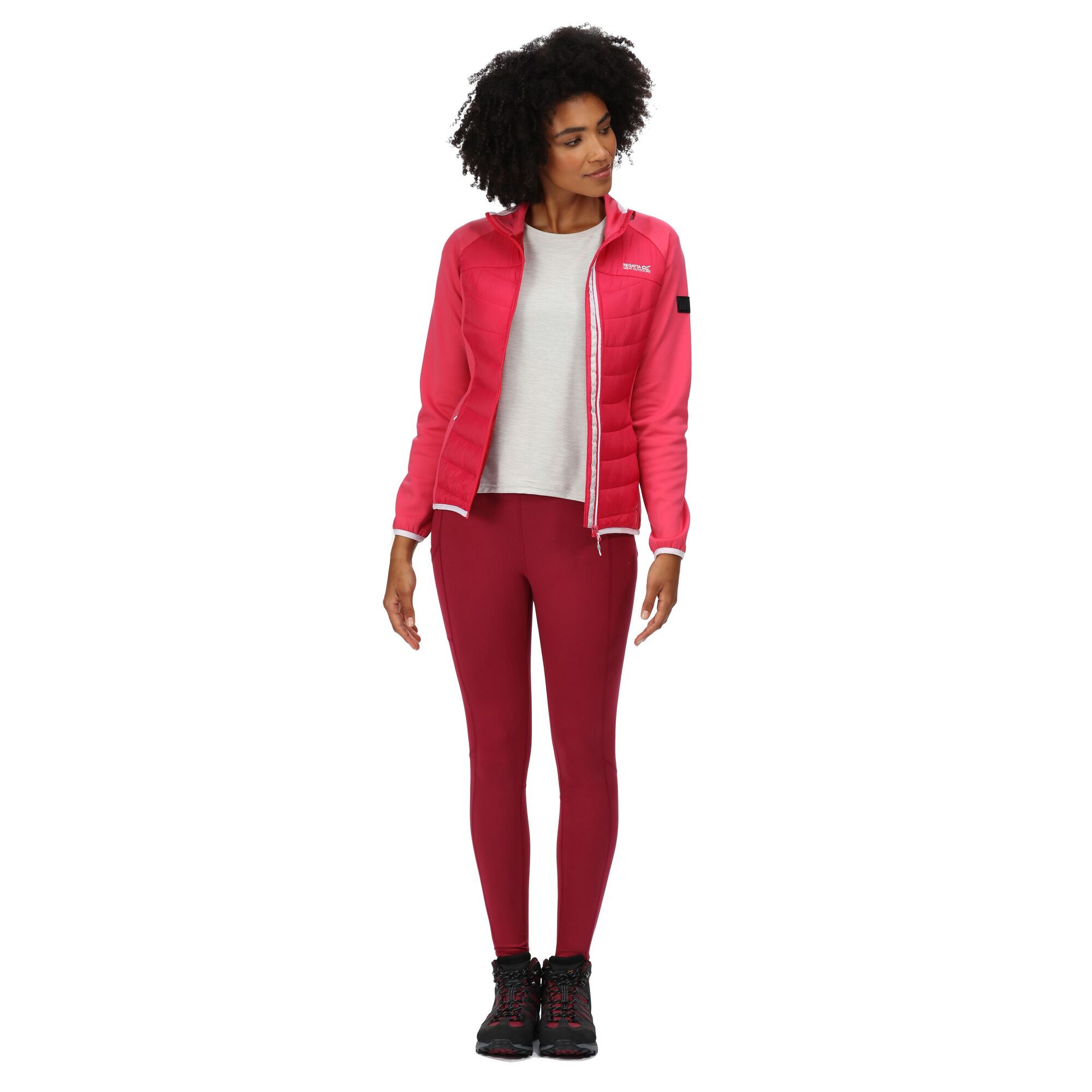 Regatta Womens/Ladies Clumber II Hybrid Insulated Jacket (Rethink Pink)