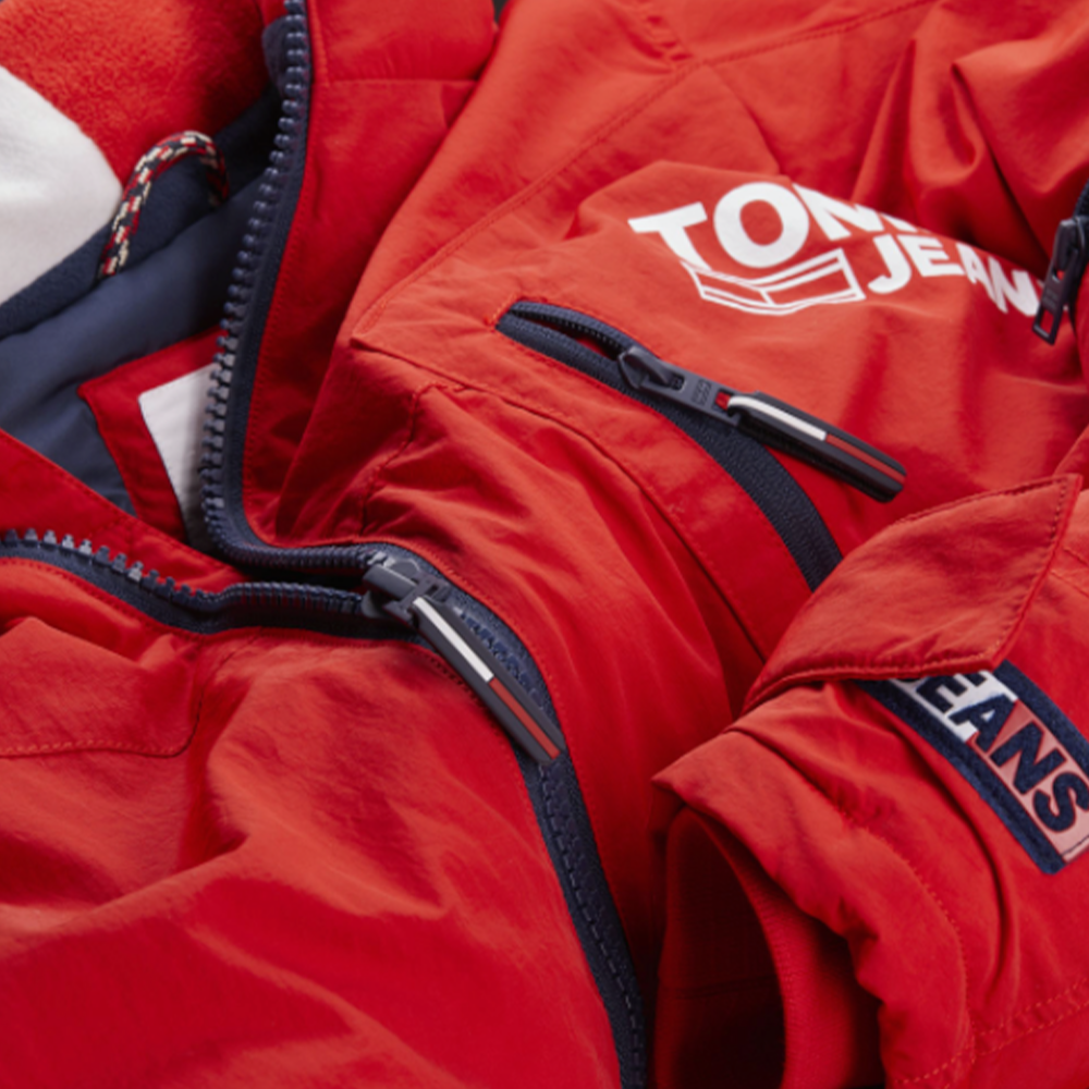 Blouson Tommy Jeans Herrjacka med Grafisk Design 2