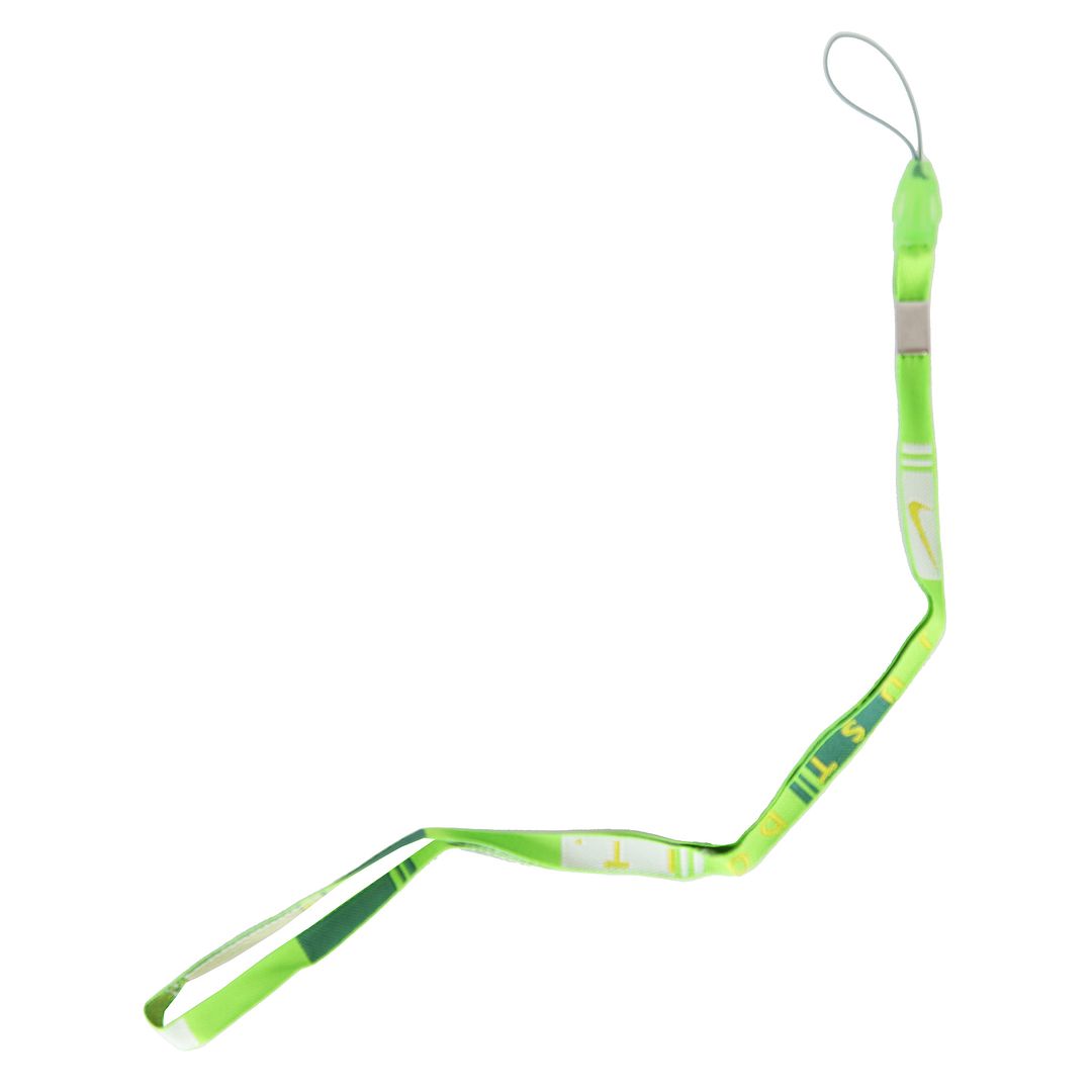 Nike Neon Green Phone Lanyard - One Size