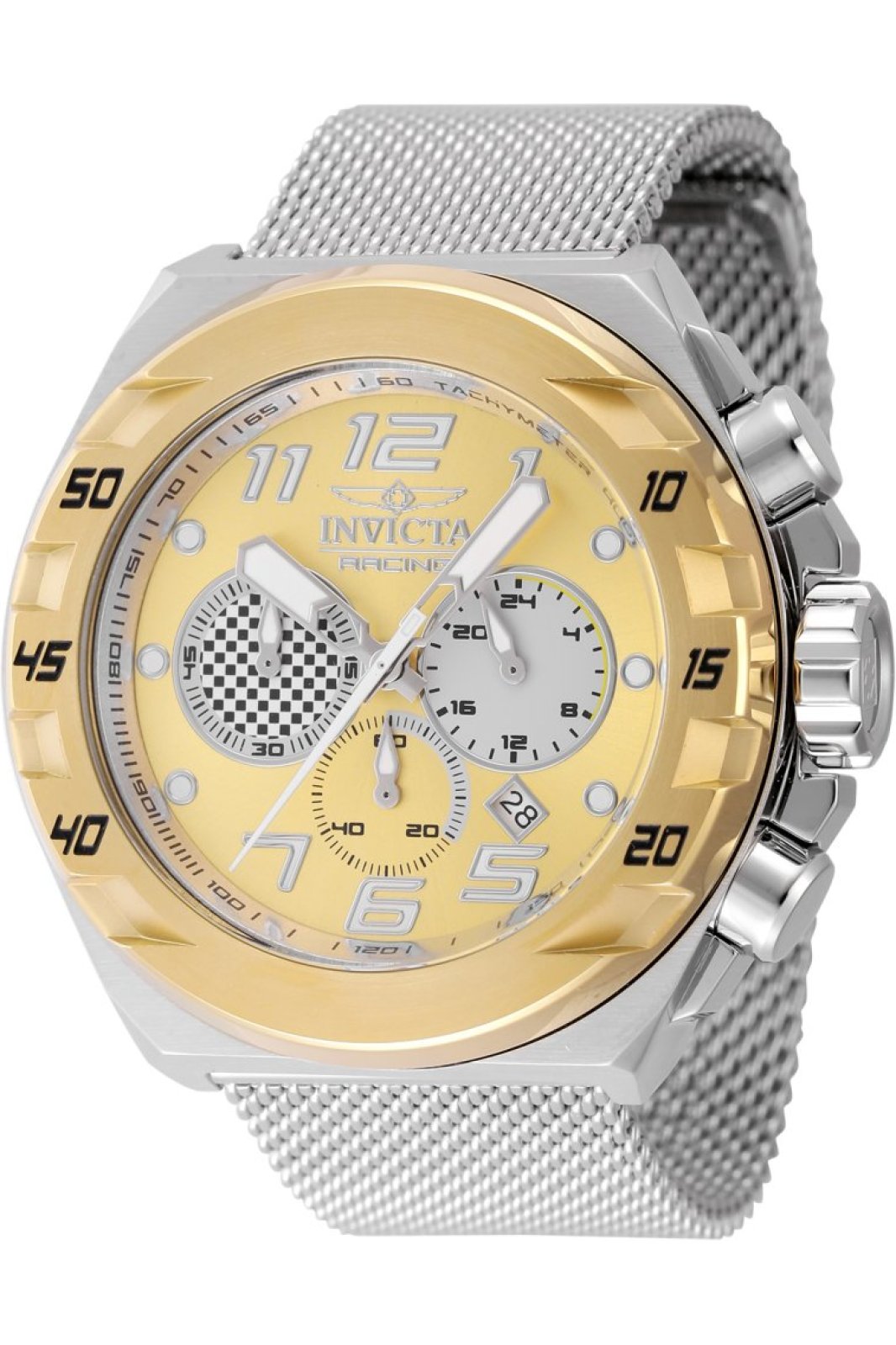 Invicta Racing 47204 Heren Quartz Horloge - 48 mm