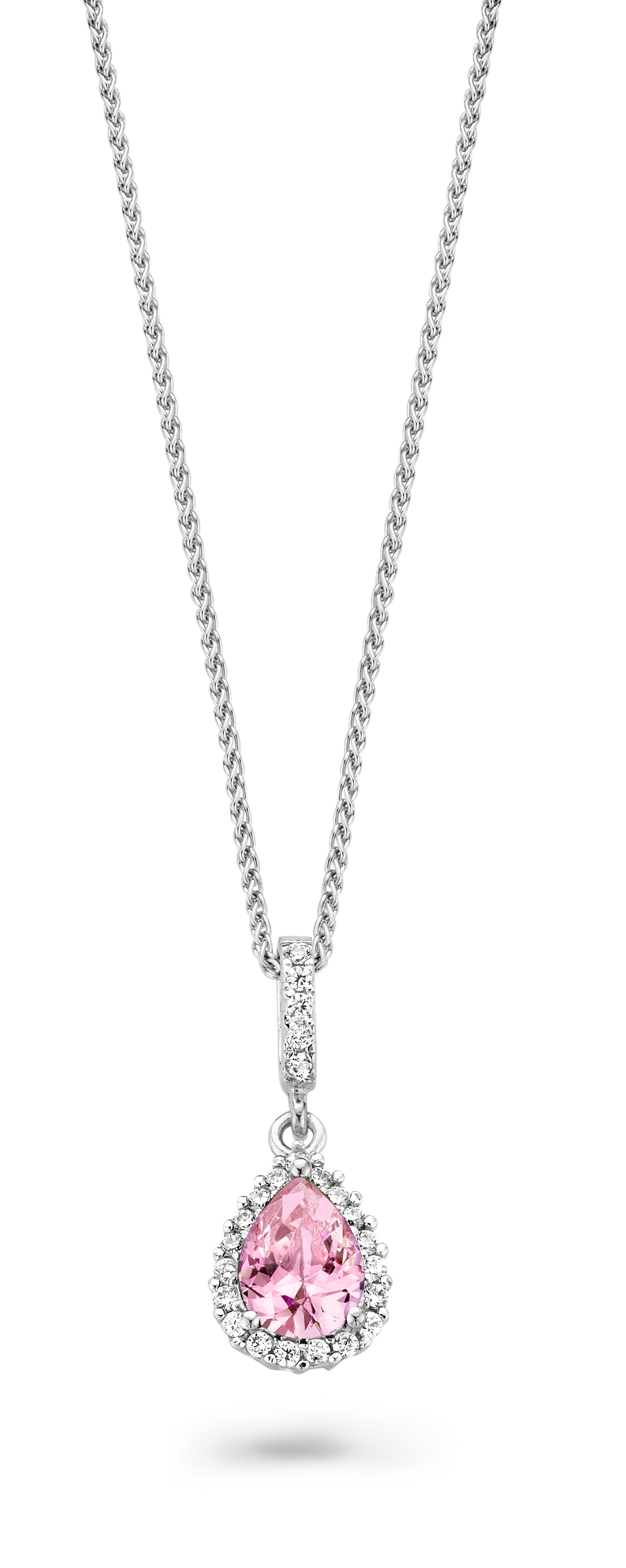 Orphelia 'Enora' Damenkette Aus 925 Sterling Silber Mit Anhänger - Silber Zh-7226/Pi
