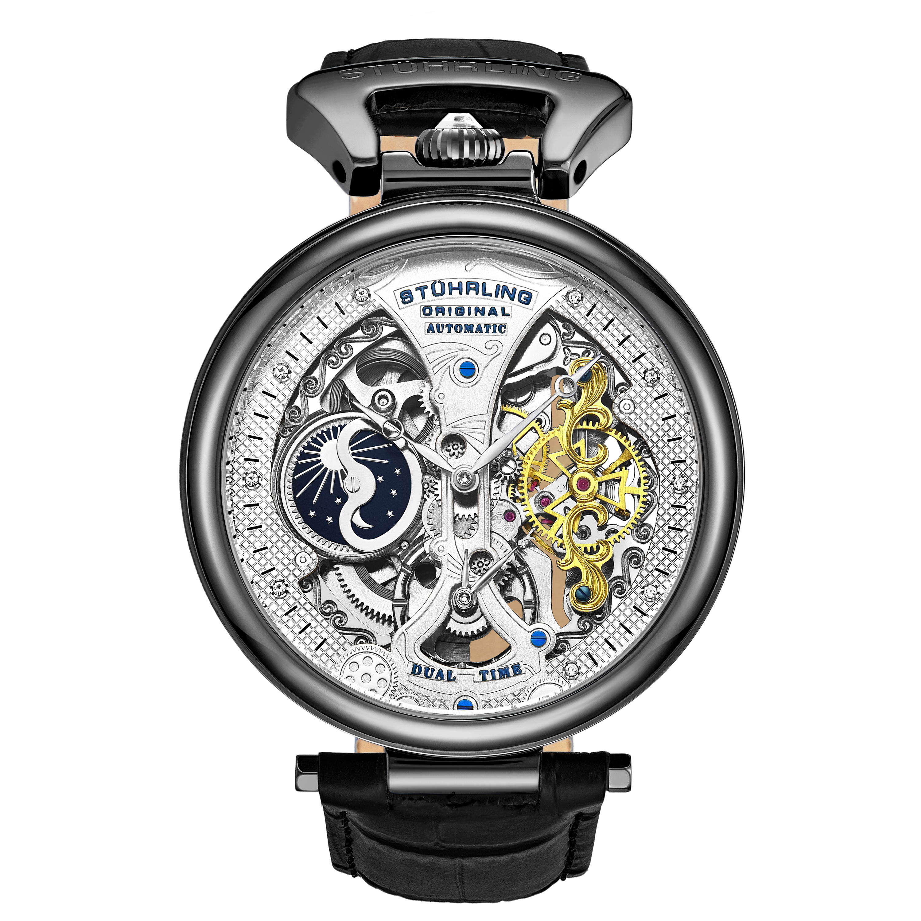 Thumbnail - Black Emperor's Grand DT Automatik 46mm Skelett