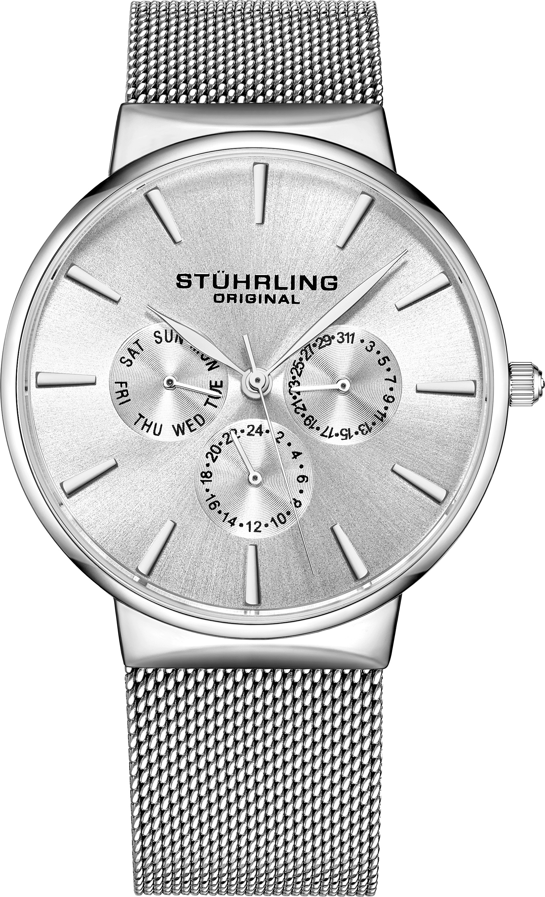 Stührling Monaco Kvarts 39mm analoga klockor herr – bild 2