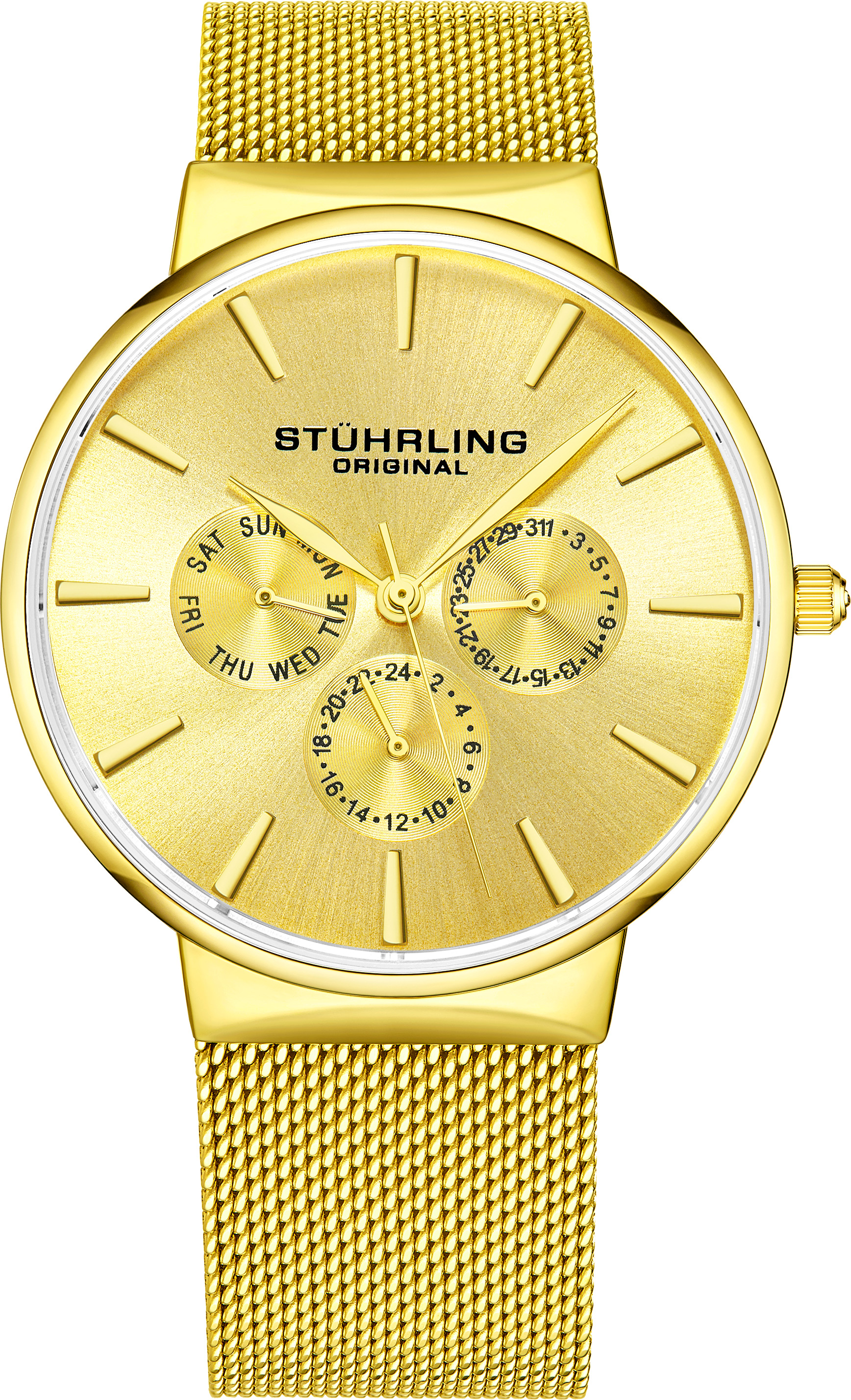Stührling Monaco Quartz 39mm analoga klockor herr – bild 2