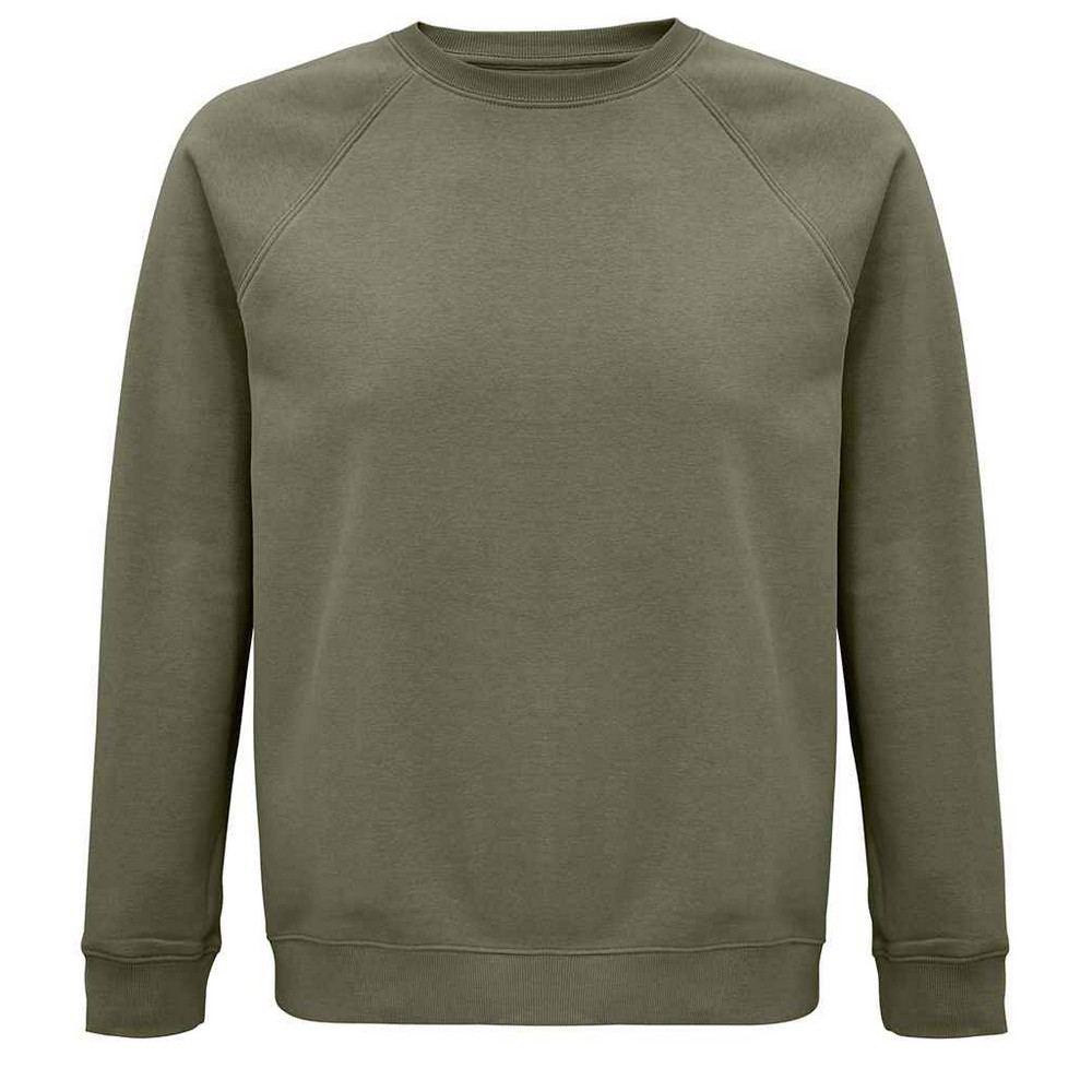 SOLS - "Space" Sweatshirt für Herren/Damen Unisex (Khakigrün)
