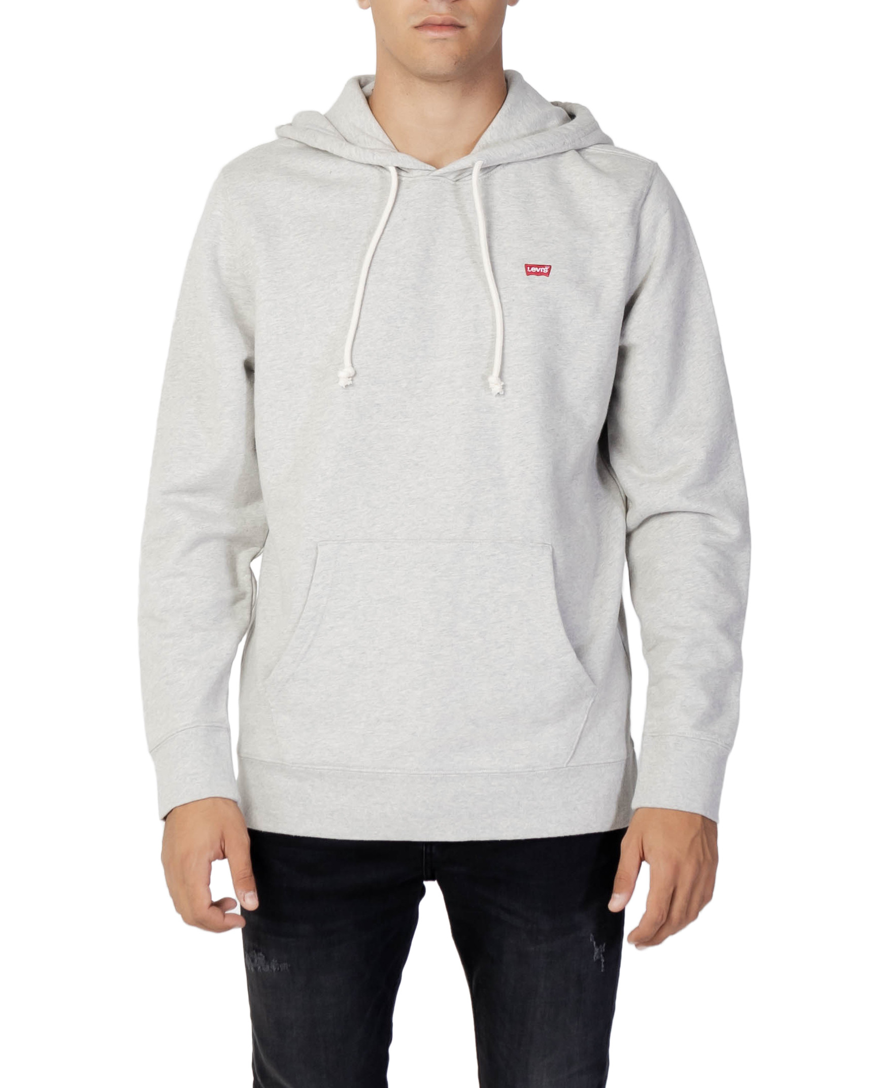 Thumbnail - Levi's Herren Hoodie in Hellgrau
