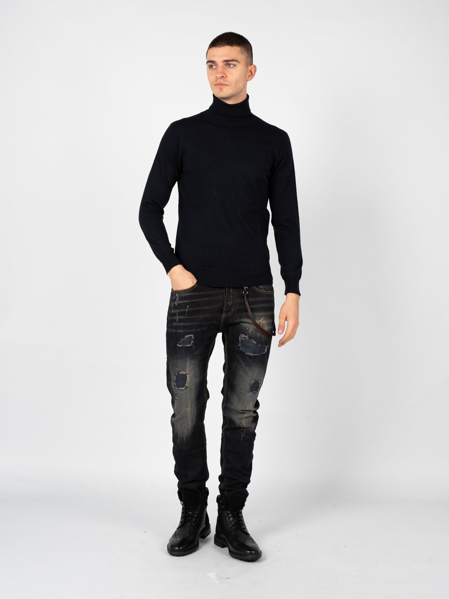 Xagon Man Pullover Turtleneck Herr tröjor – bild 2