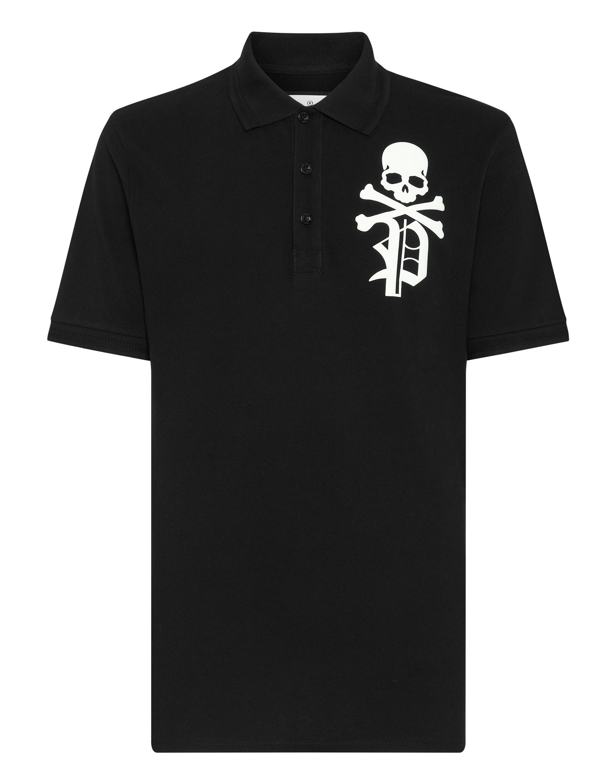Philipp Plein Pikétröja Skull&Bones herr – bild 2
