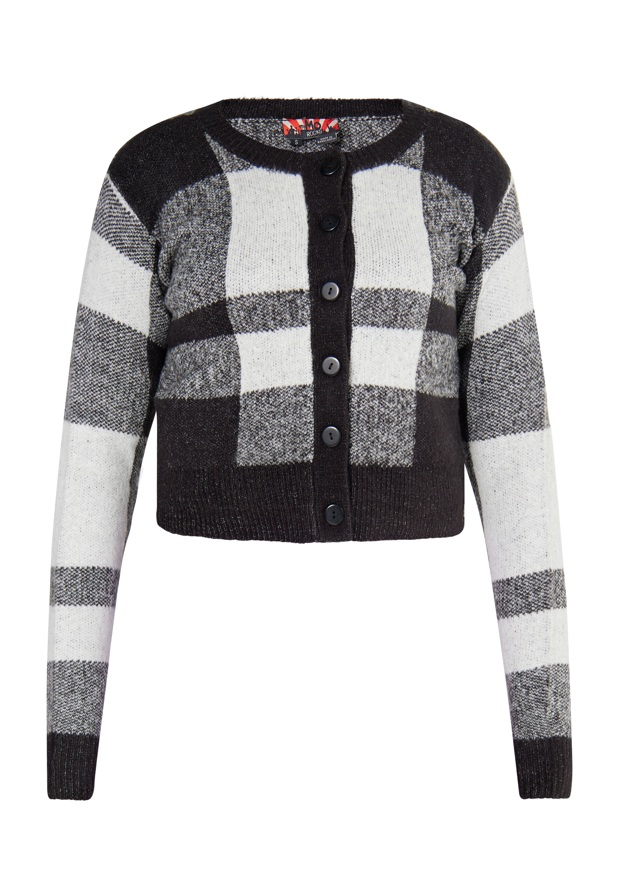 Thumbnail - Mymo Strickjacke Damen schwarz