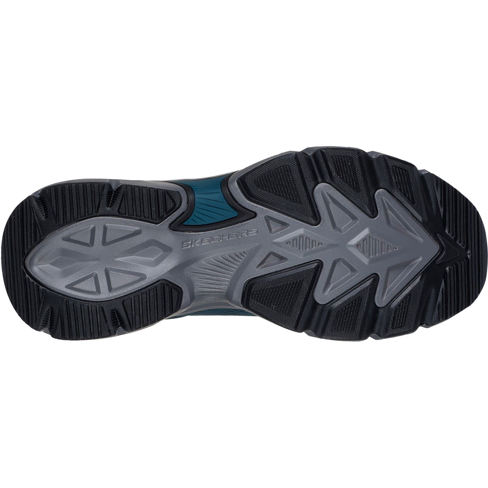 SKECHERS Skech-Air Ventura Textile Herr Teal/Black Träningsskor – bild 2